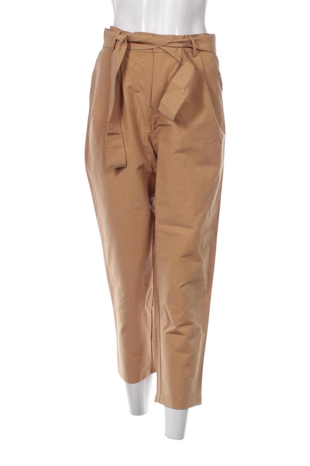Γυναικείο παντελόνι Object, Μέγεθος S, Χρώμα  Μπέζ, Τιμή 44,85 €
