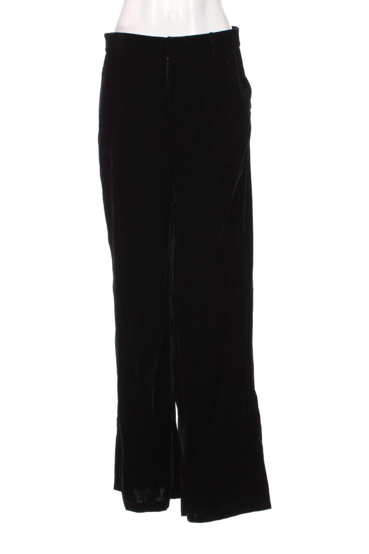 Γυναικείο παντελόνι Pull&Bear, Μέγεθος M, Χρώμα Μαύρο, Τιμή 7,59 €