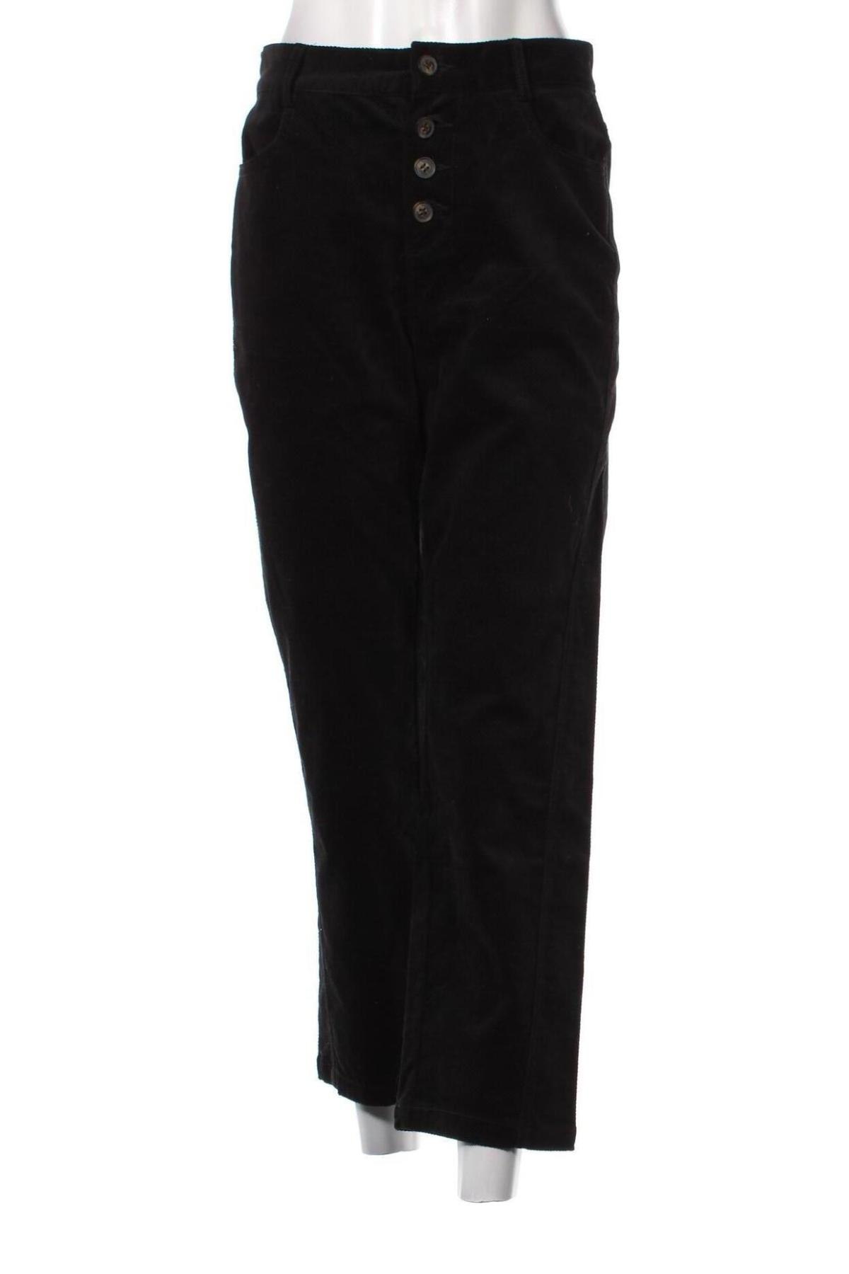 Дамски панталон The Korner, Размер M, Цвят Черен, Цена 10,44 лв.