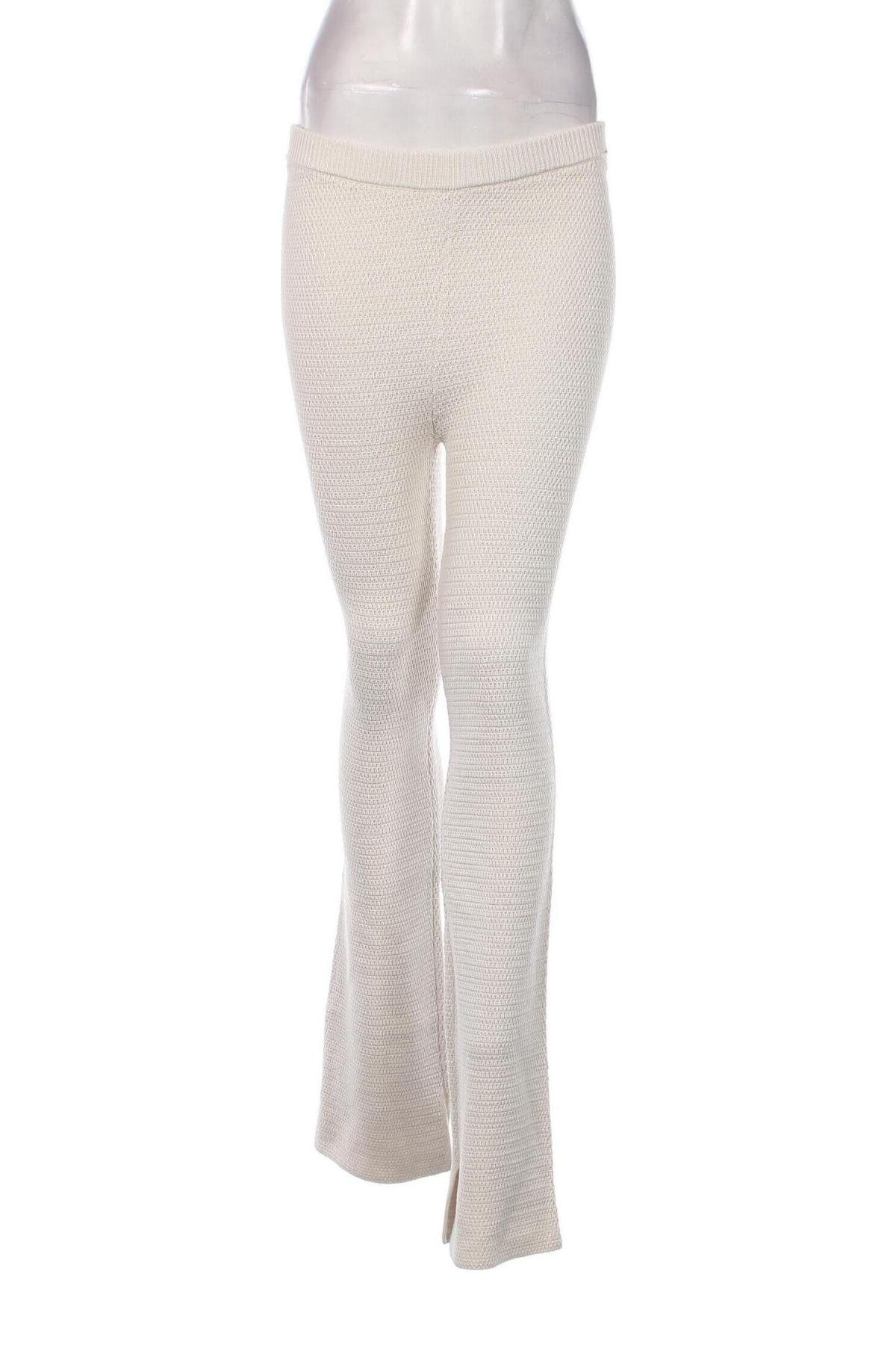 Γυναικείο παντελόνι Weekday, Μέγεθος M, Χρώμα  Μπέζ, Τιμή 8,03 €