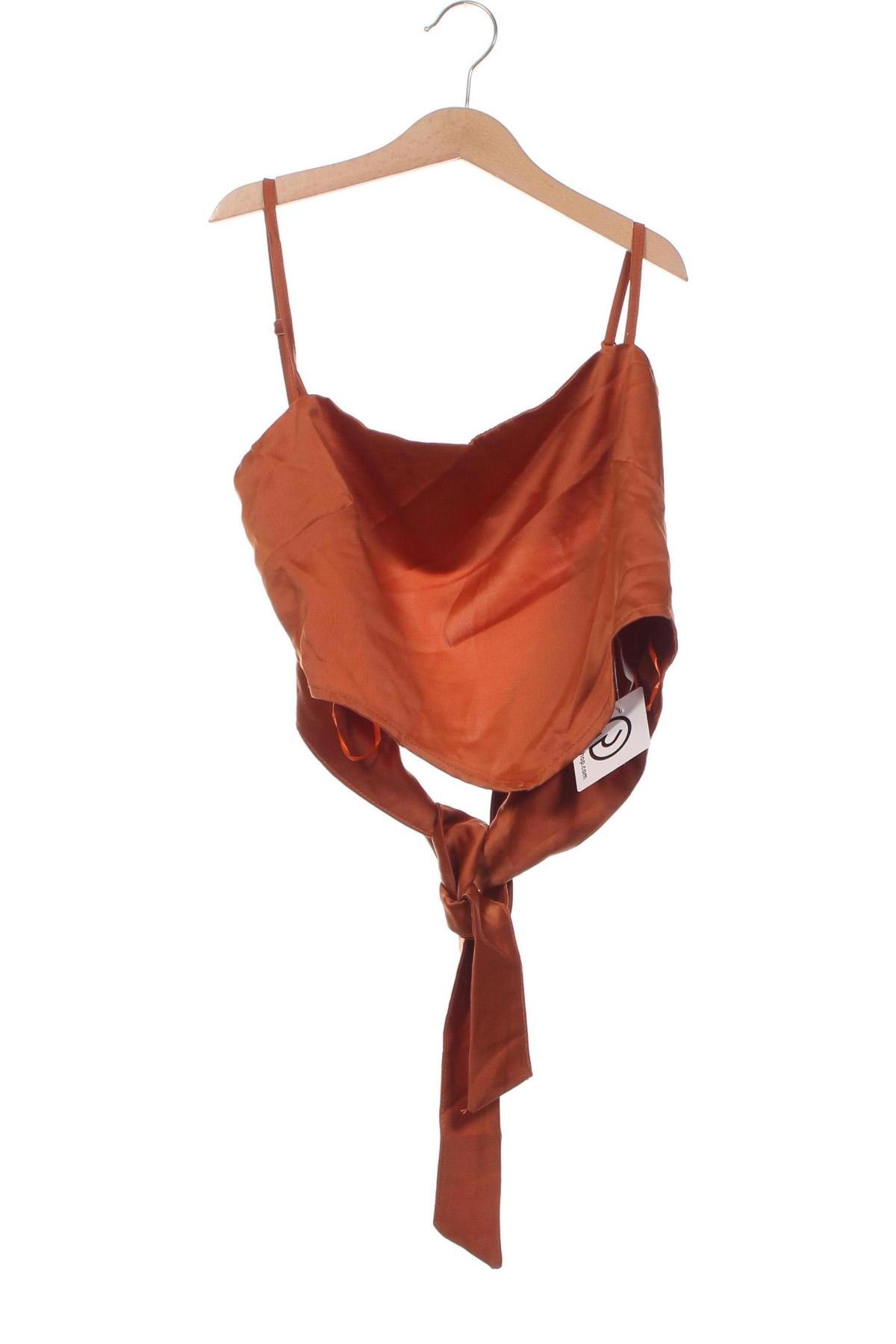 Γυναικείο αμάνικο μπλουζάκι, Μέγεθος M, Χρώμα Πορτοκαλί, Τιμή 2,71 €