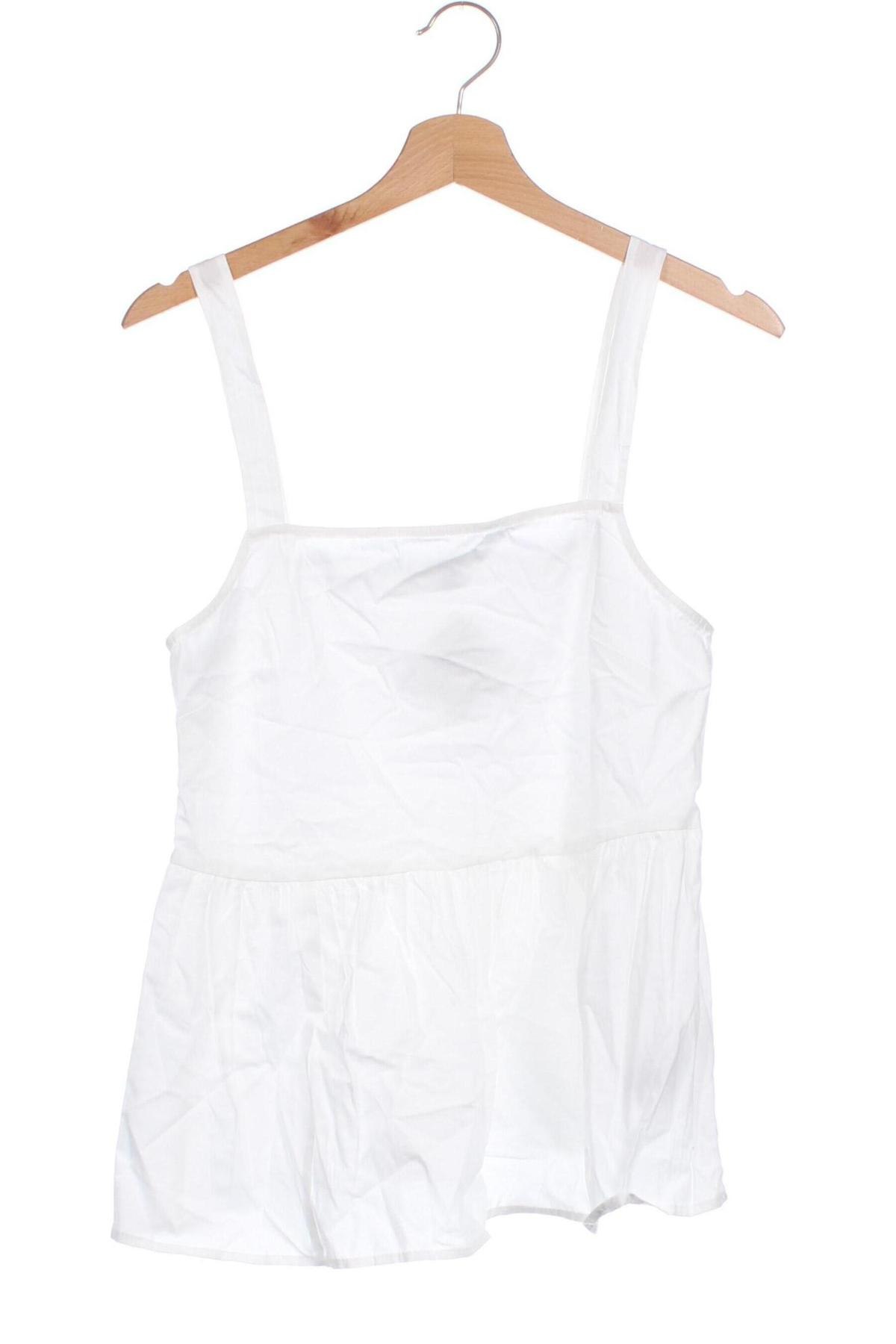 Γυναικείο αμάνικο μπλουζάκι ASOS, Μέγεθος XS, Χρώμα Λευκό, Τιμή 2,69 €