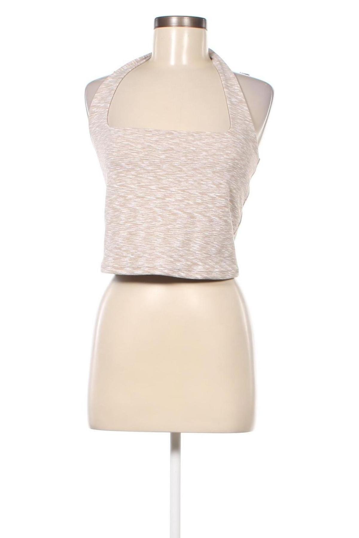 Γυναικείο αμάνικο μπλουζάκι Abercrombie & Fitch, Μέγεθος L, Χρώμα  Μπέζ, Τιμή 4,78 €