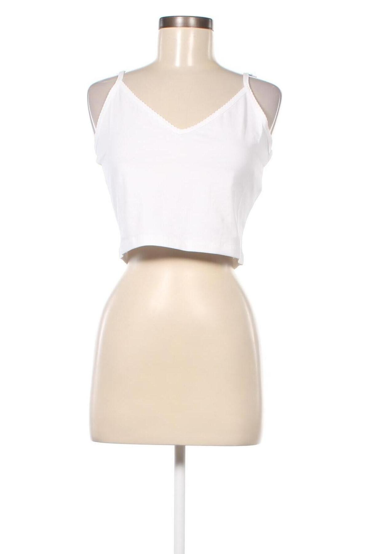 Γυναικείο αμάνικο μπλουζάκι Even&Odd, Μέγεθος L, Χρώμα Λευκό, Τιμή 2,27 €