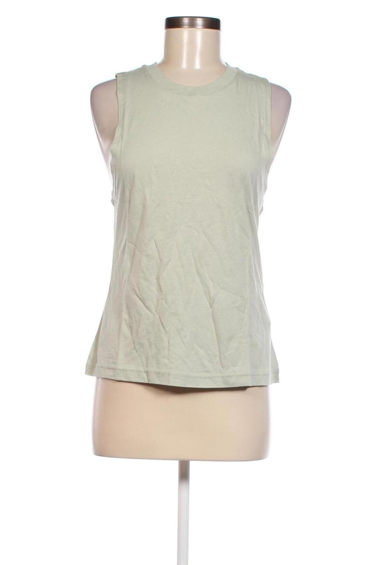 Damska koszulka na ramiączkach Gina Tricot, Rozmiar XS, Kolor Zielony, Cena 16,55 zł