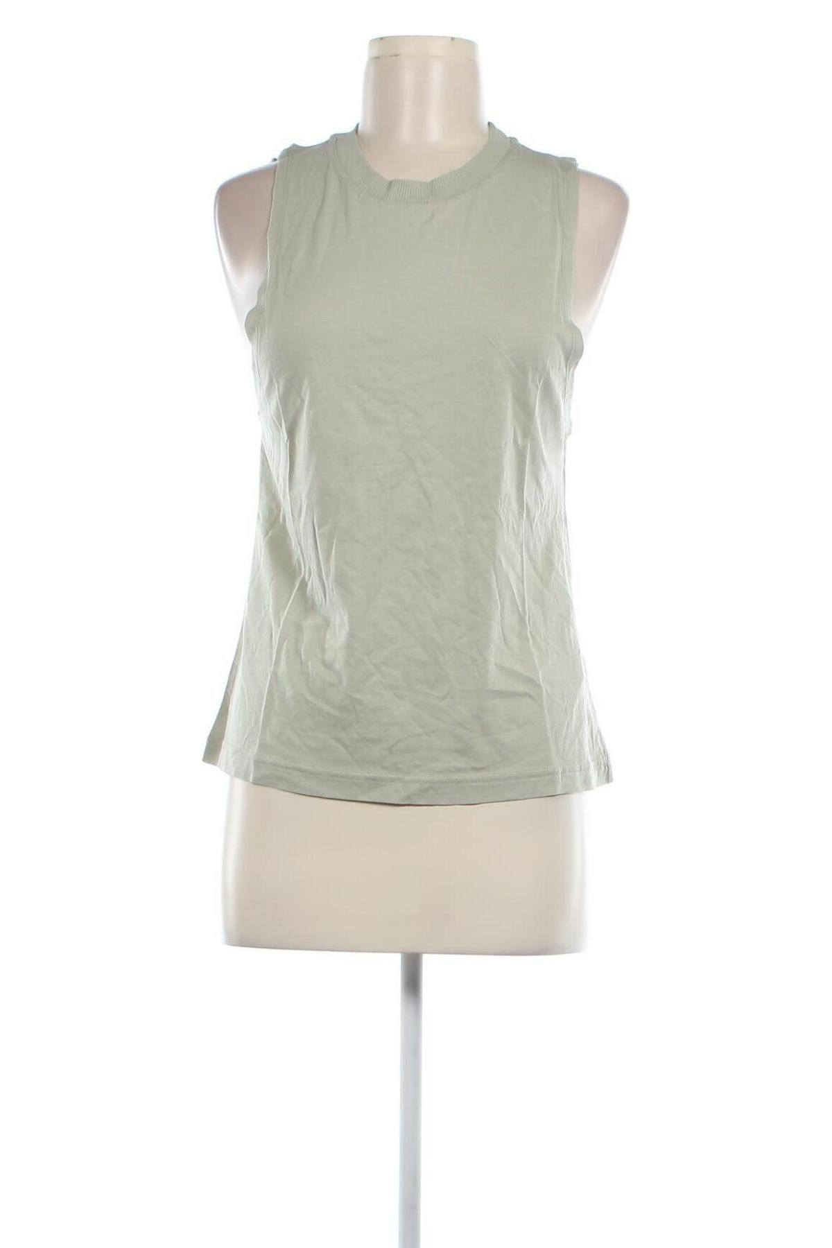 Damska koszulka na ramiączkach Gina Tricot, Rozmiar XS, Kolor Zielony, Cena 19,43 zł