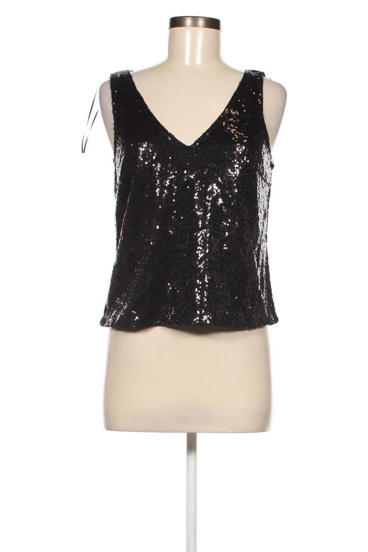Γυναικείο αμάνικο μπλουζάκι Montego, Μέγεθος XS, Χρώμα Μαύρο, Τιμή 10,82 €