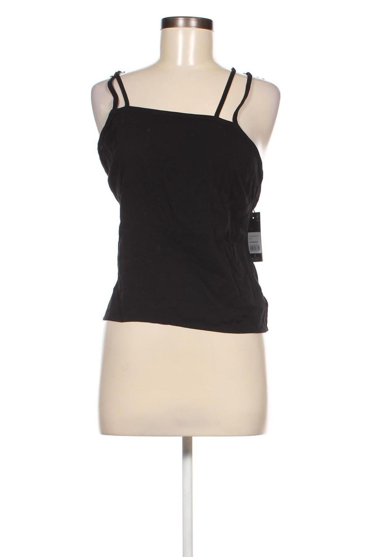 Γυναικείο αμάνικο μπλουζάκι NU-IN, Μέγεθος M, Χρώμα Μαύρο, Τιμή 6,58 €
