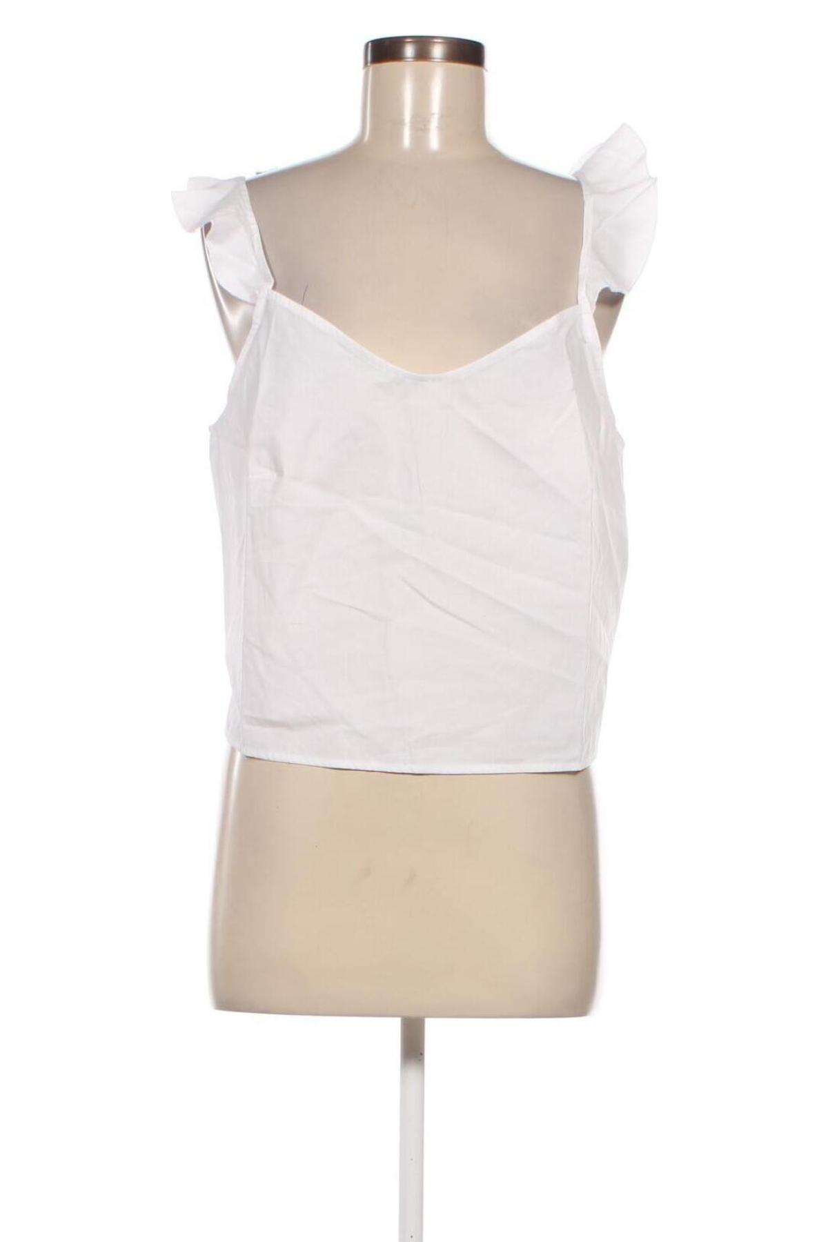 Damska koszulka na ramiączkach NU-IN, Rozmiar XL, Kolor Biały, Cena 18,55 zł