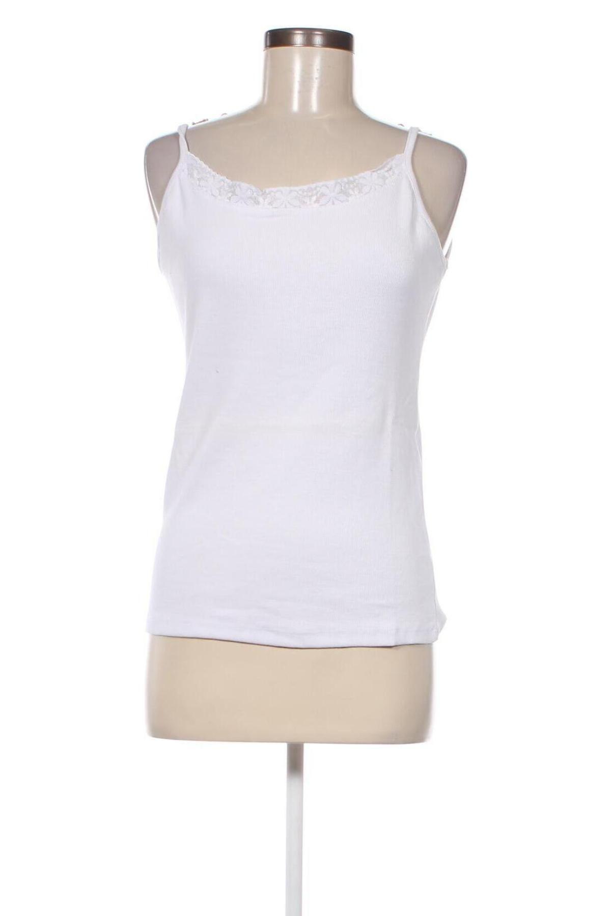 Γυναικείο αμάνικο μπλουζάκι New Laviva, Μέγεθος S, Χρώμα Λευκό, Τιμή 14,95 €