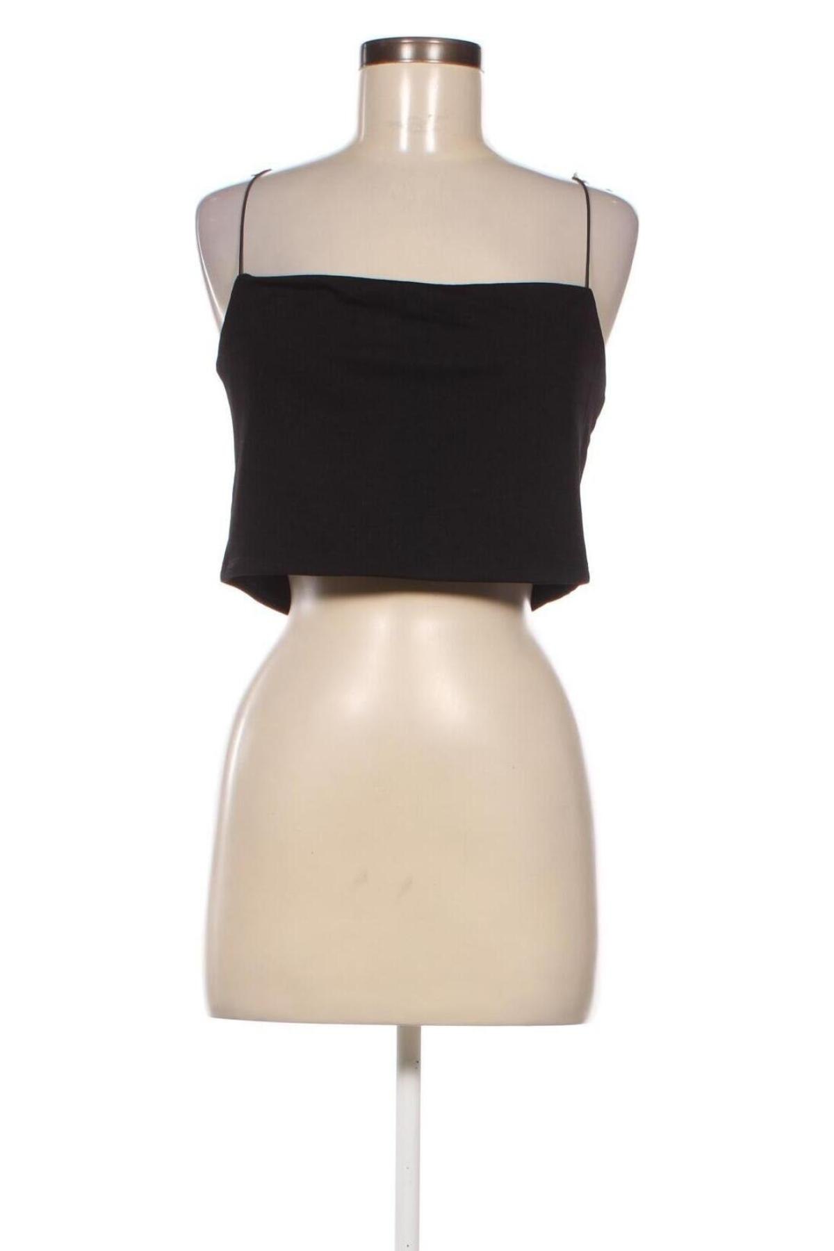 Γυναικείο αμάνικο μπλουζάκι Nly One, Μέγεθος XL, Χρώμα Μαύρο, Τιμή 4,87 €