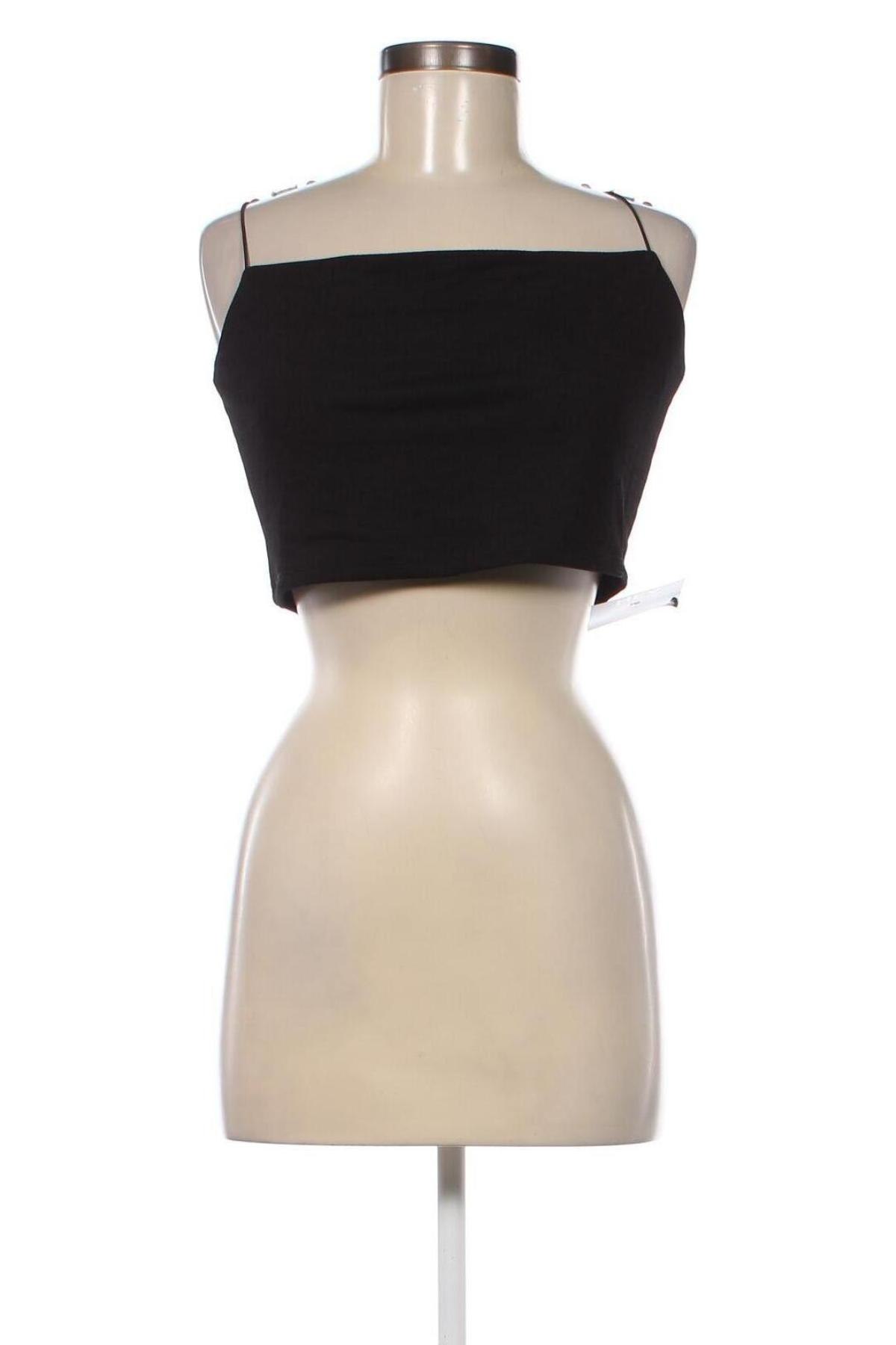 Γυναικείο αμάνικο μπλουζάκι Nly One, Μέγεθος XL, Χρώμα Μαύρο, Τιμή 5,95 €