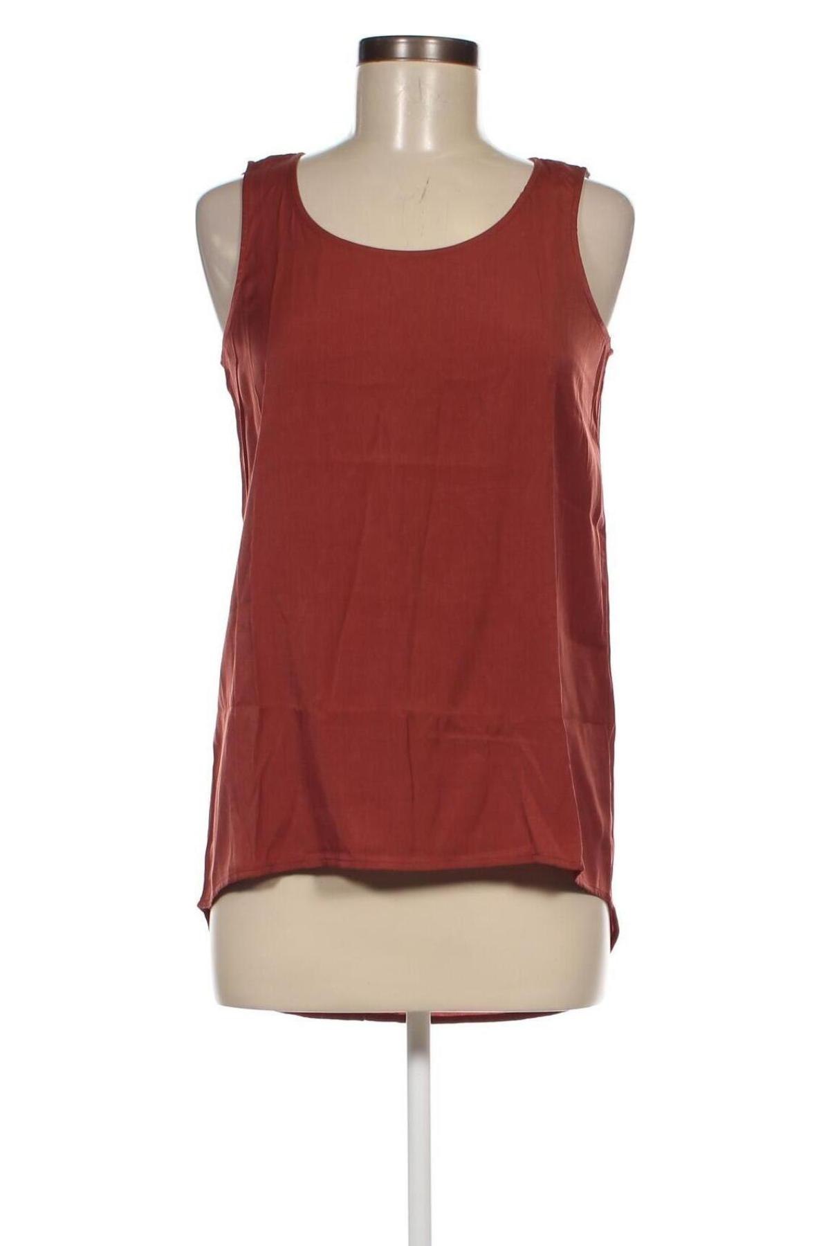 Γυναικείο αμάνικο μπλουζάκι ONLY, Μέγεθος XS, Χρώμα Καφέ, Τιμή 13,92 €