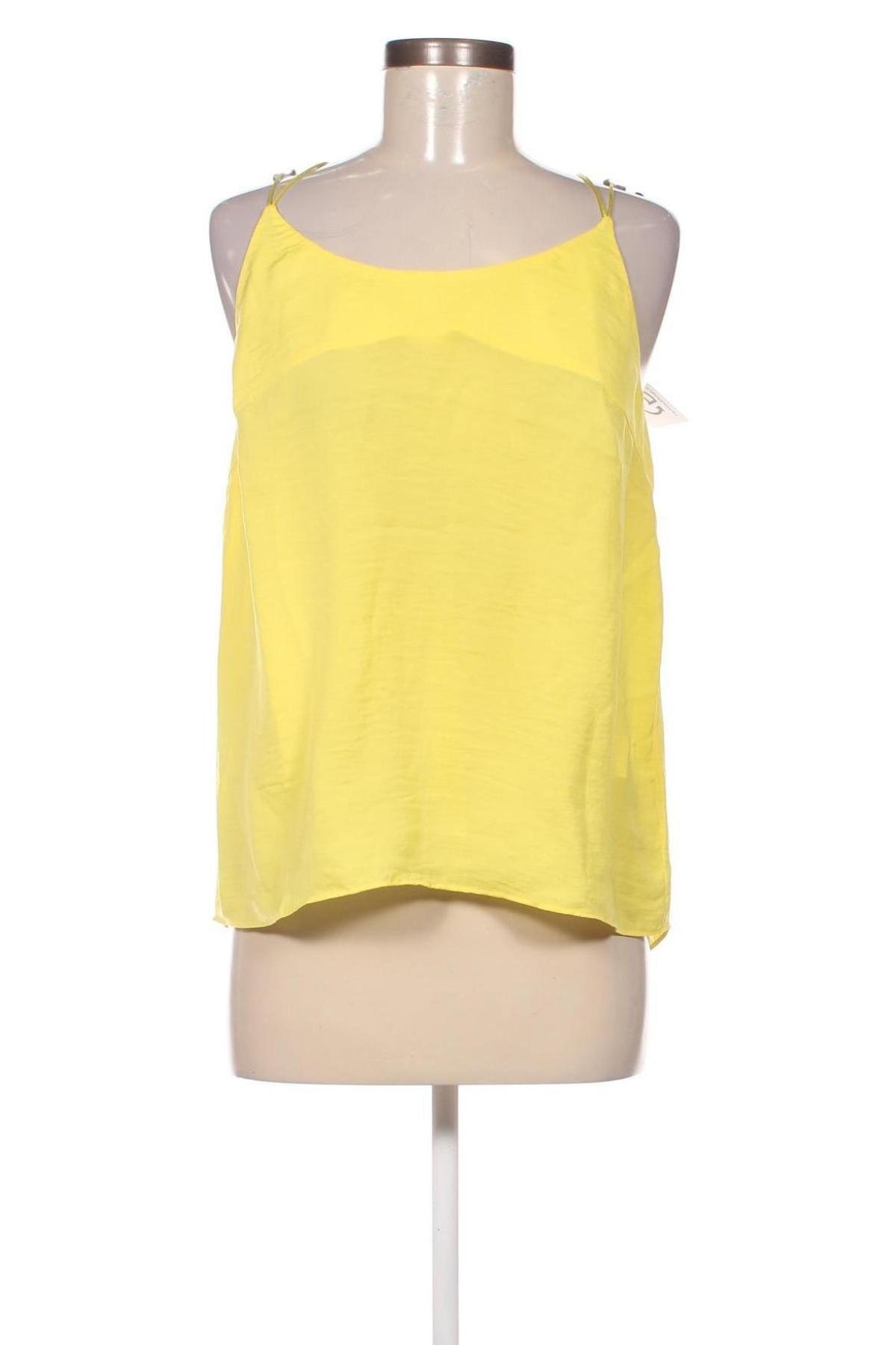 Γυναικείο αμάνικο μπλουζάκι See U Soon, Μέγεθος M, Χρώμα Κίτρινο, Τιμή 14,95 €