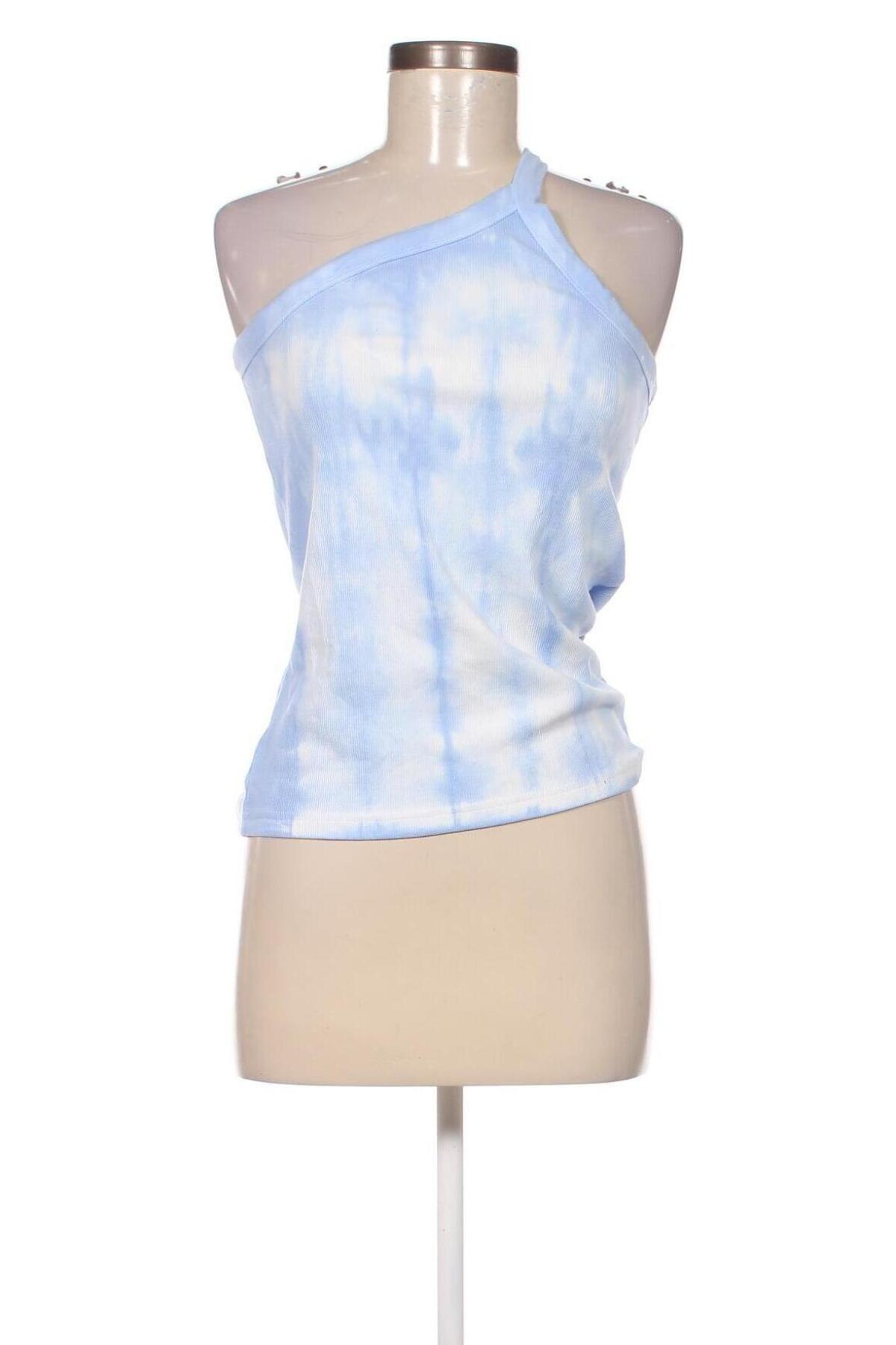 Γυναικείο αμάνικο μπλουζάκι Weekday, Μέγεθος L, Χρώμα Μπλέ, Τιμή 4,98 €