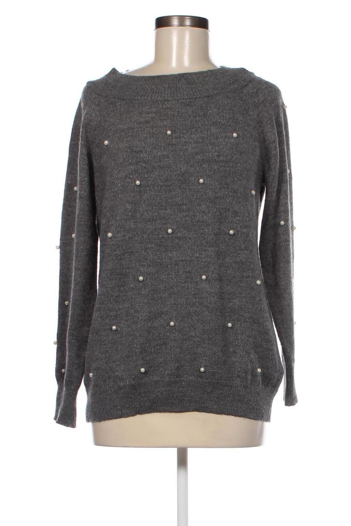 Γυναικείο πουλόβερ, Μέγεθος M, Χρώμα Γκρί, Τιμή 2,69 €
