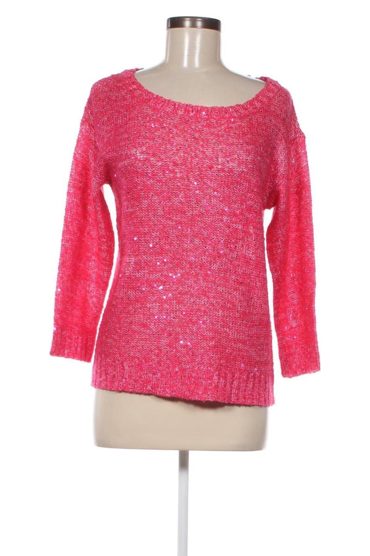 Дамски пуловер, Размер L, Цвят Розов, Цена 5,22 лв.