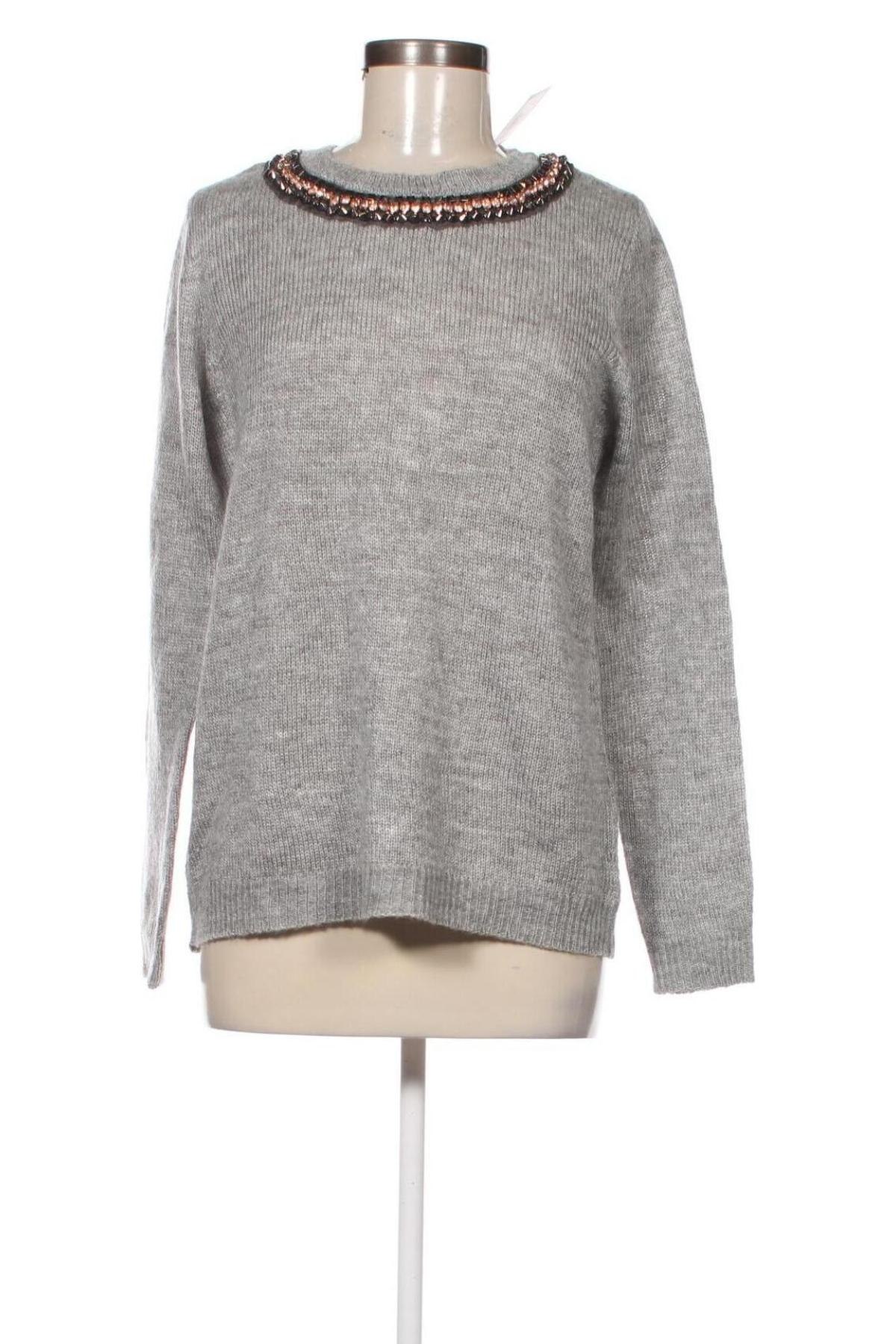 Damenpullover, Größe M, Farbe Grau, Preis 2,83 €