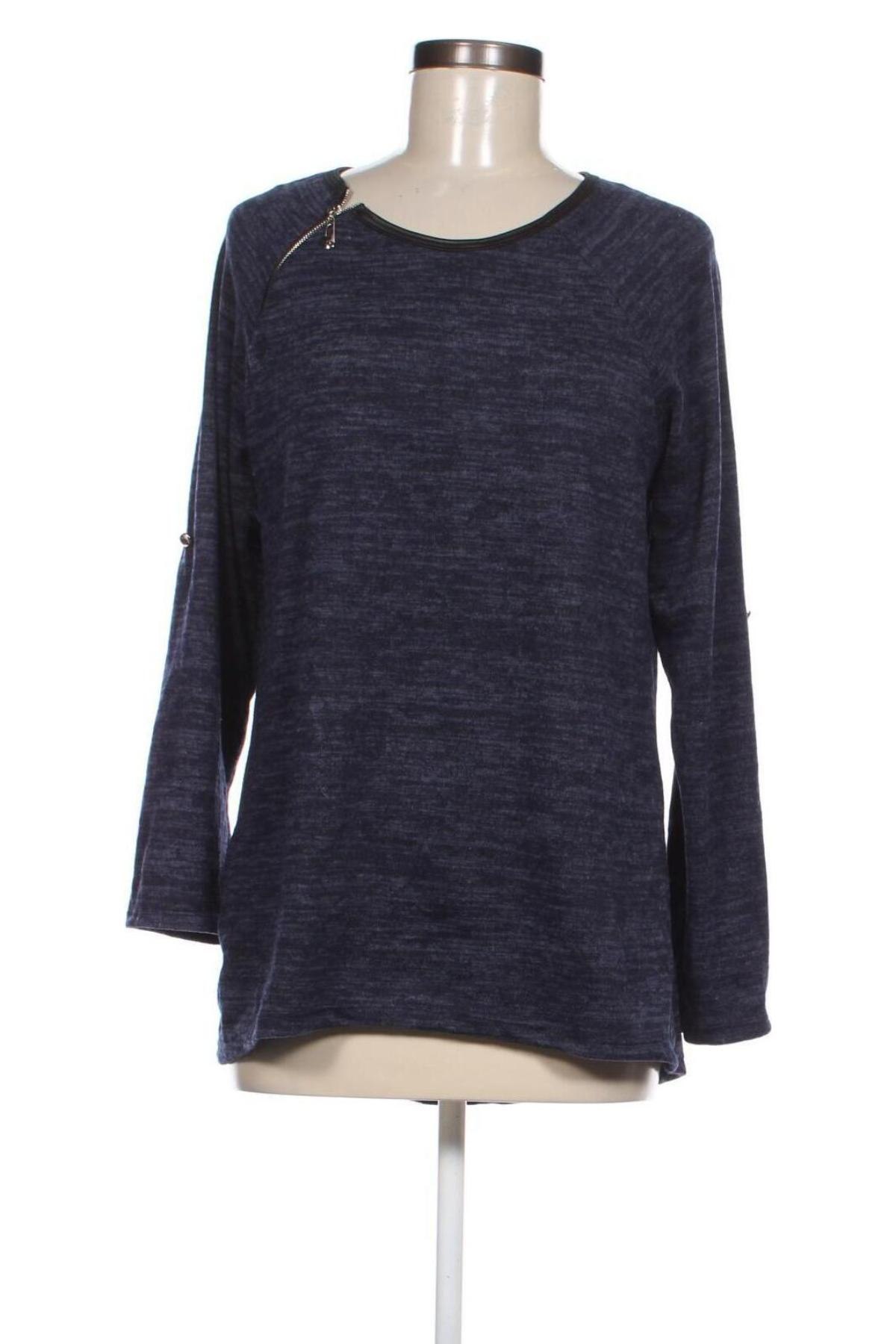 Дамски пуловер Creme Fraiche, Размер M, Цвят Син, Цена 8,70 лв.