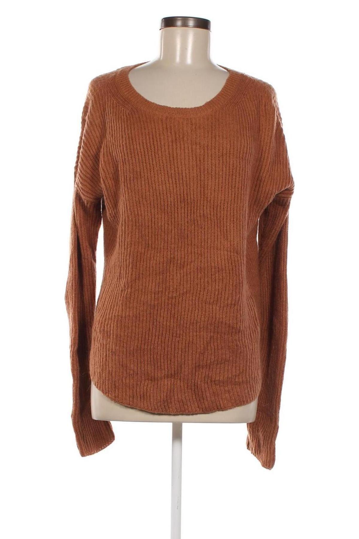 Дамски пуловер Express, Размер L, Цвят Кафяв, Цена 5,22 лв.