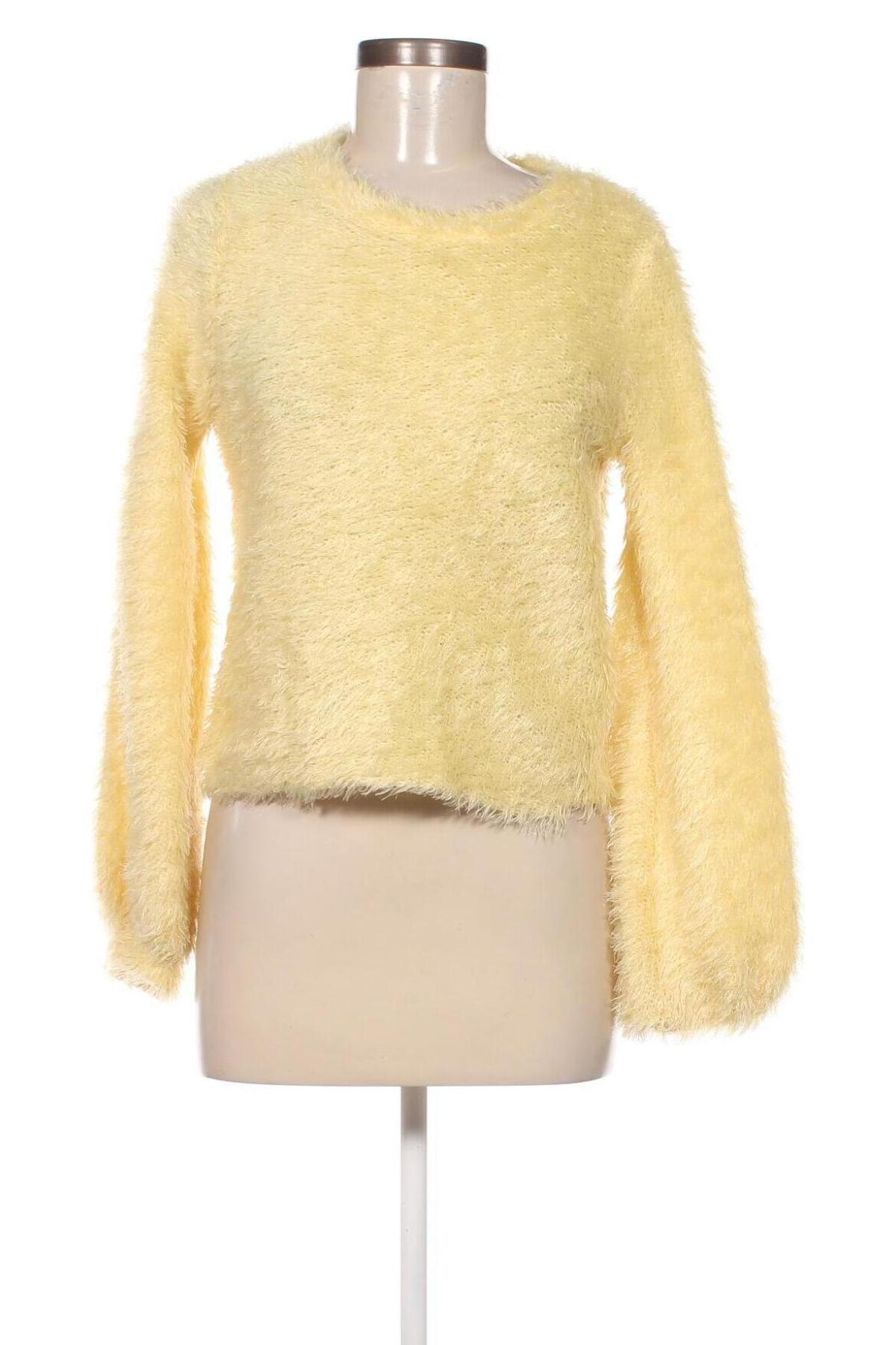 Дамски пуловер Gina Tricot, Размер XS, Цвят Жълт, Цена 5,40 лв.
