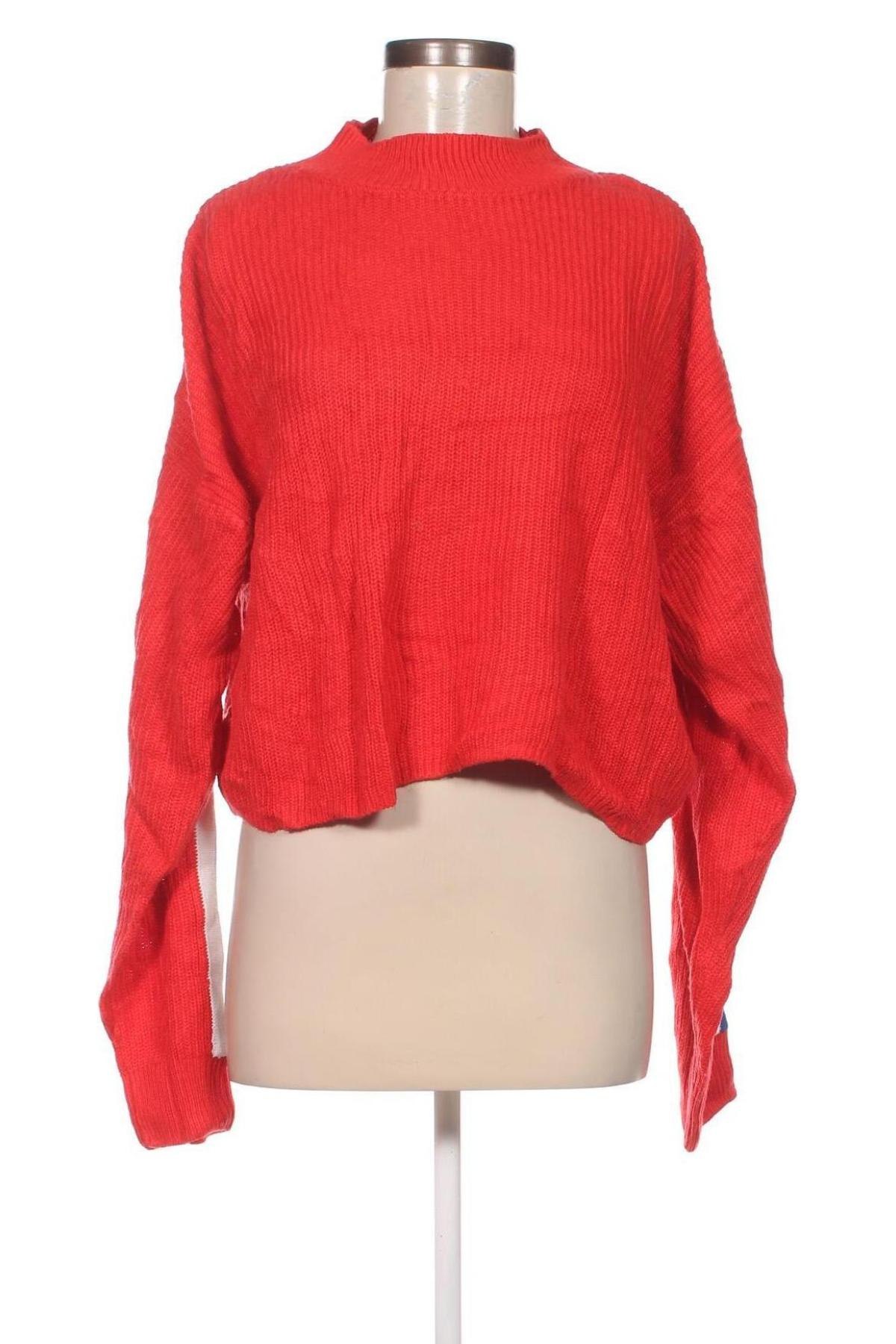 Γυναικείο πουλόβερ H&M Divided, Μέγεθος L, Χρώμα Κόκκινο, Τιμή 5,38 €