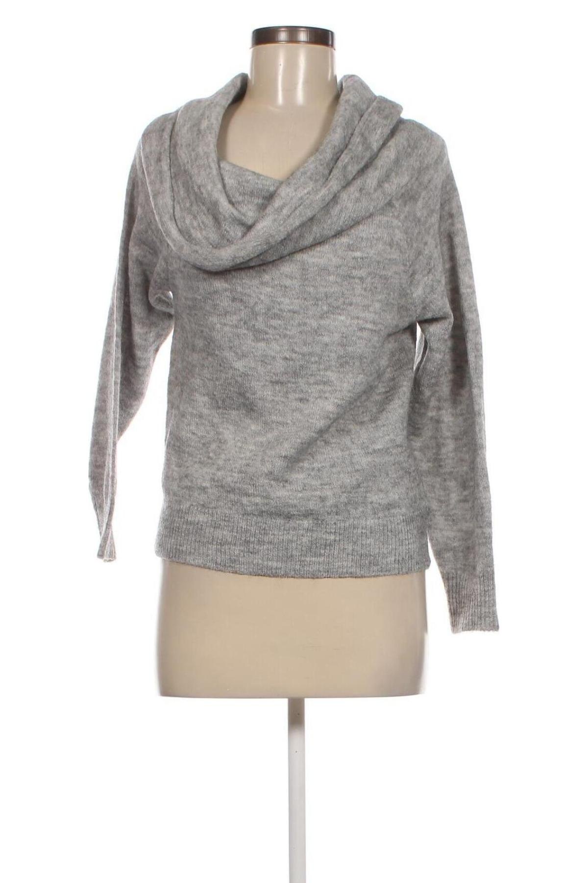 Дамски пуловер H&M Divided, Размер XS, Цвят Сив, Цена 4,06 лв.