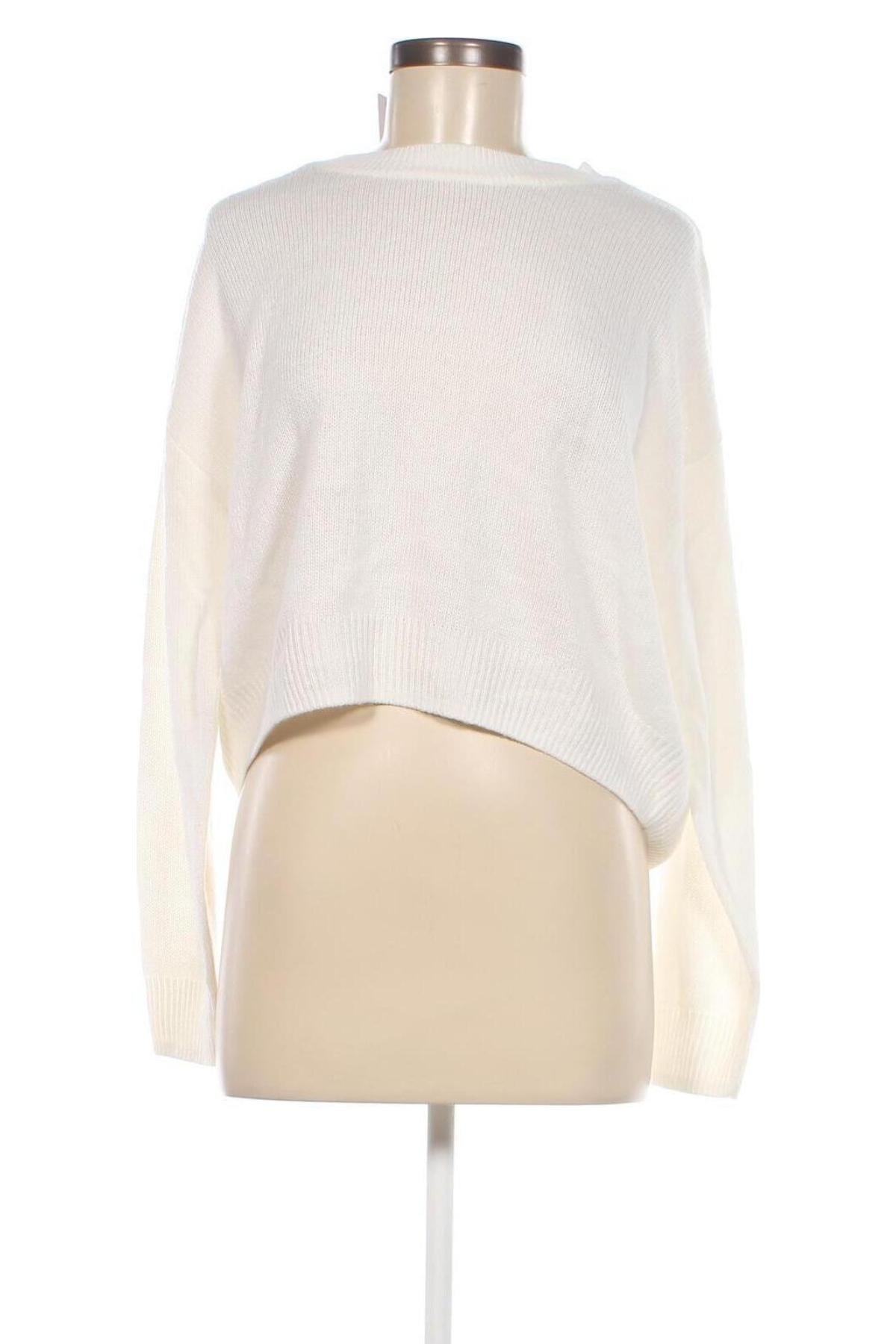 Damenpullover H&M Divided, Größe M, Farbe Weiß, Preis 3,63 €
