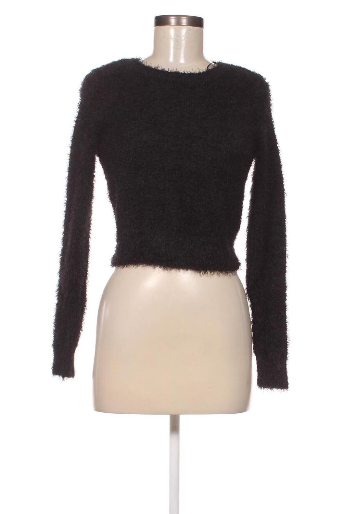 Дамски пуловер H&M Divided, Размер S, Цвят Черен, Цена 7,25 лв.