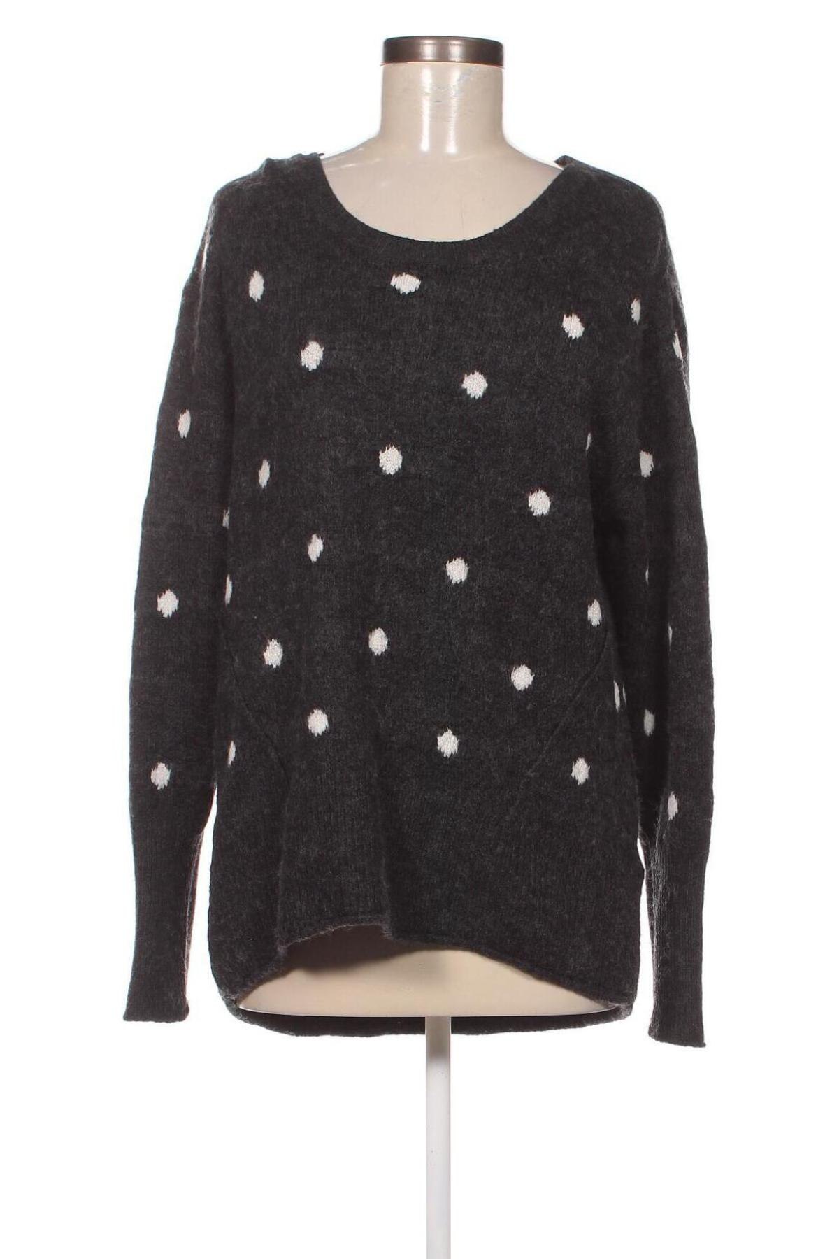 Γυναικείο πουλόβερ H&M L.O.G.G., Μέγεθος L, Χρώμα Γκρί, Τιμή 4,49 €