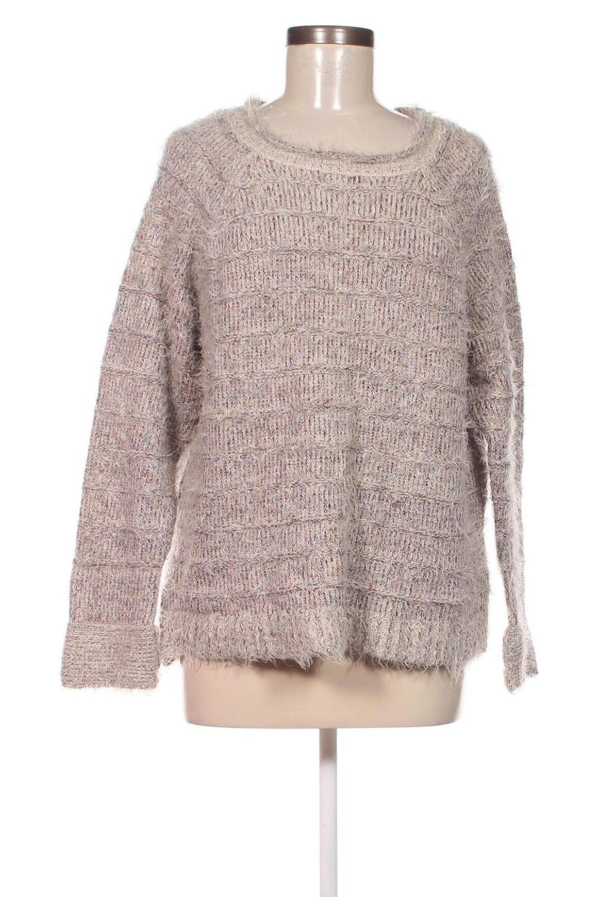 Γυναικείο πουλόβερ Indigo, Μέγεθος L, Χρώμα Γκρί, Τιμή 5,38 €