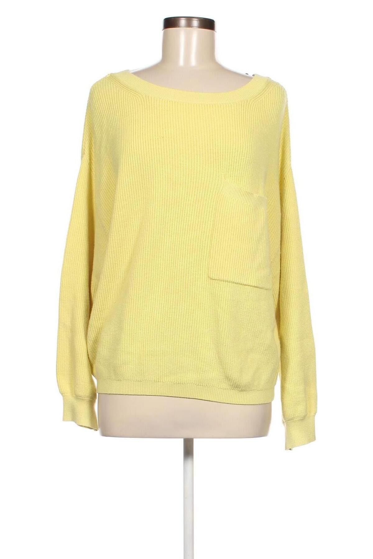 Дамски пуловер MSCH, Размер M, Цвят Жълт, Цена 33,06 лв.