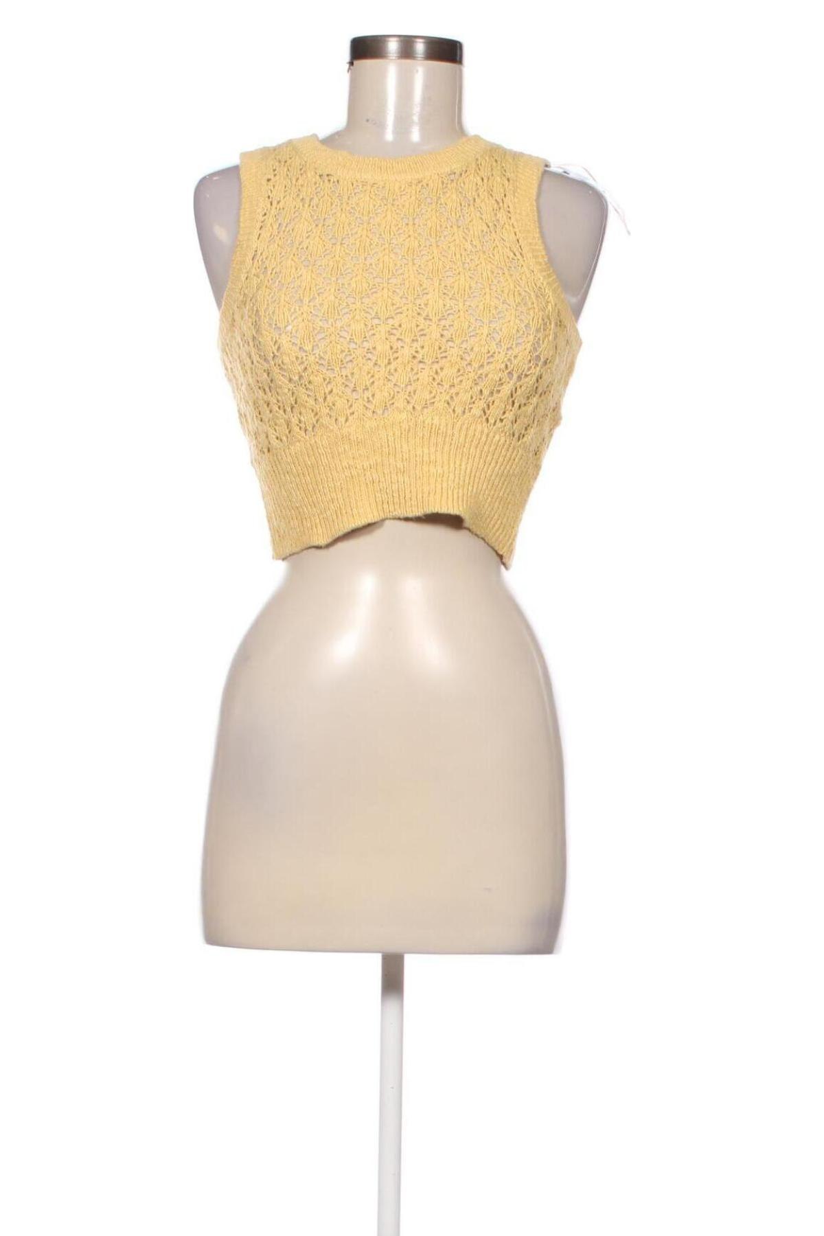 Γυναικείο πουλόβερ Monki, Μέγεθος XXS, Χρώμα Κίτρινο, Τιμή 4,29 €