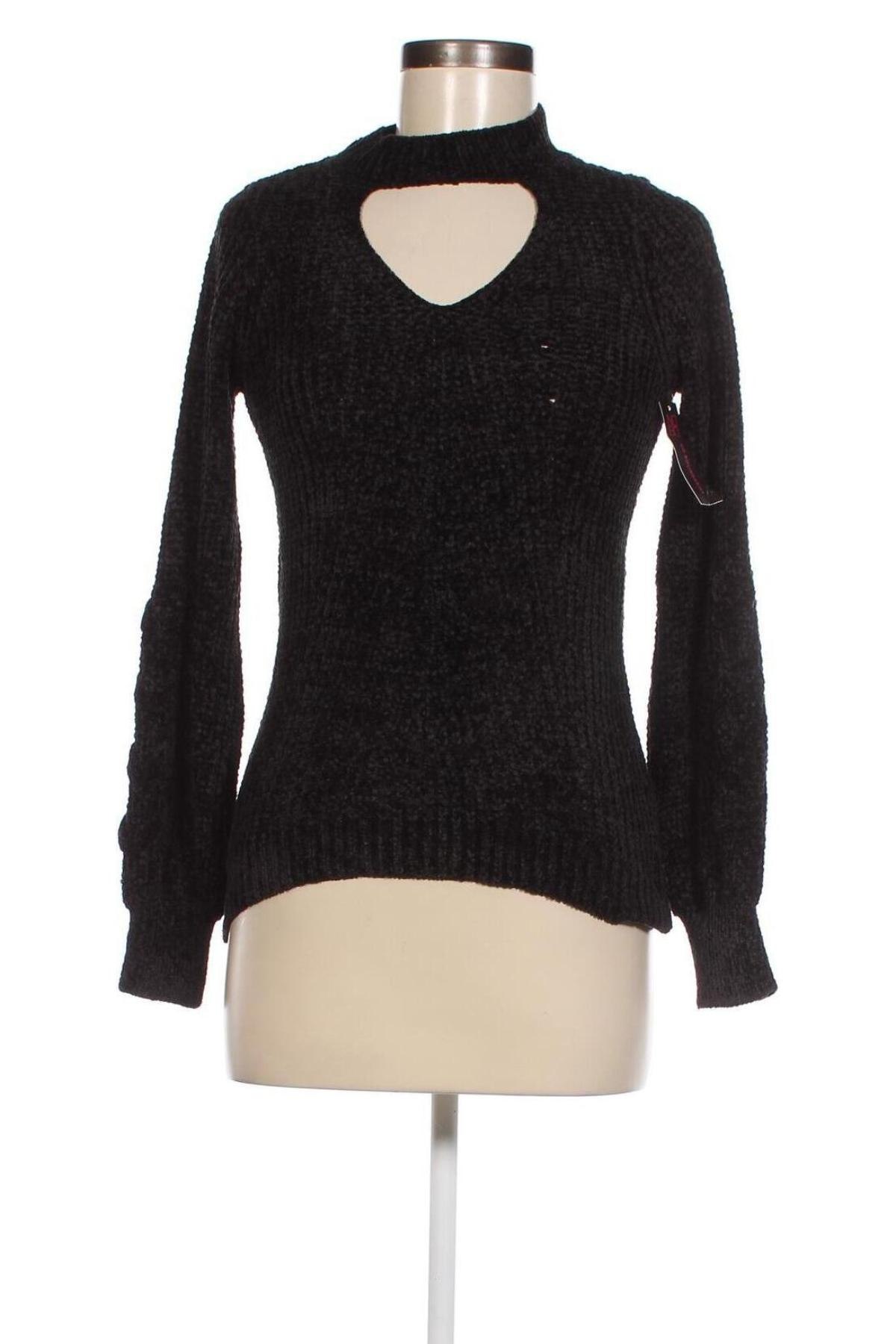 Γυναικείο πουλόβερ No Boundaries, Μέγεθος S, Χρώμα Μαύρο, Τιμή 2,85 €