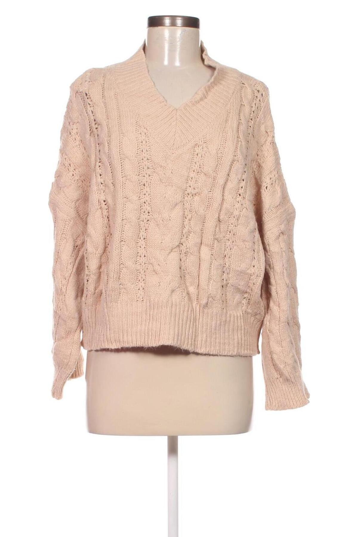 Damenpullover SHEIN, Größe M, Farbe Beige, Preis 2,22 €