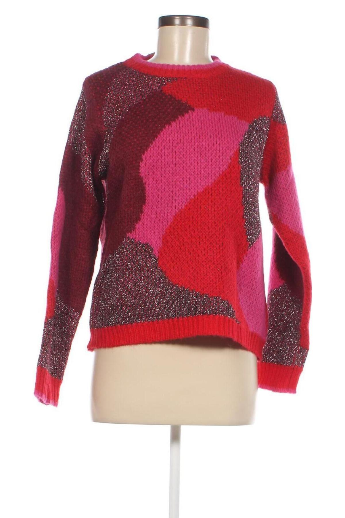 Дамски пуловер SUNCOO, Размер L, Цвят Многоцветен, Цена 33,00 лв.