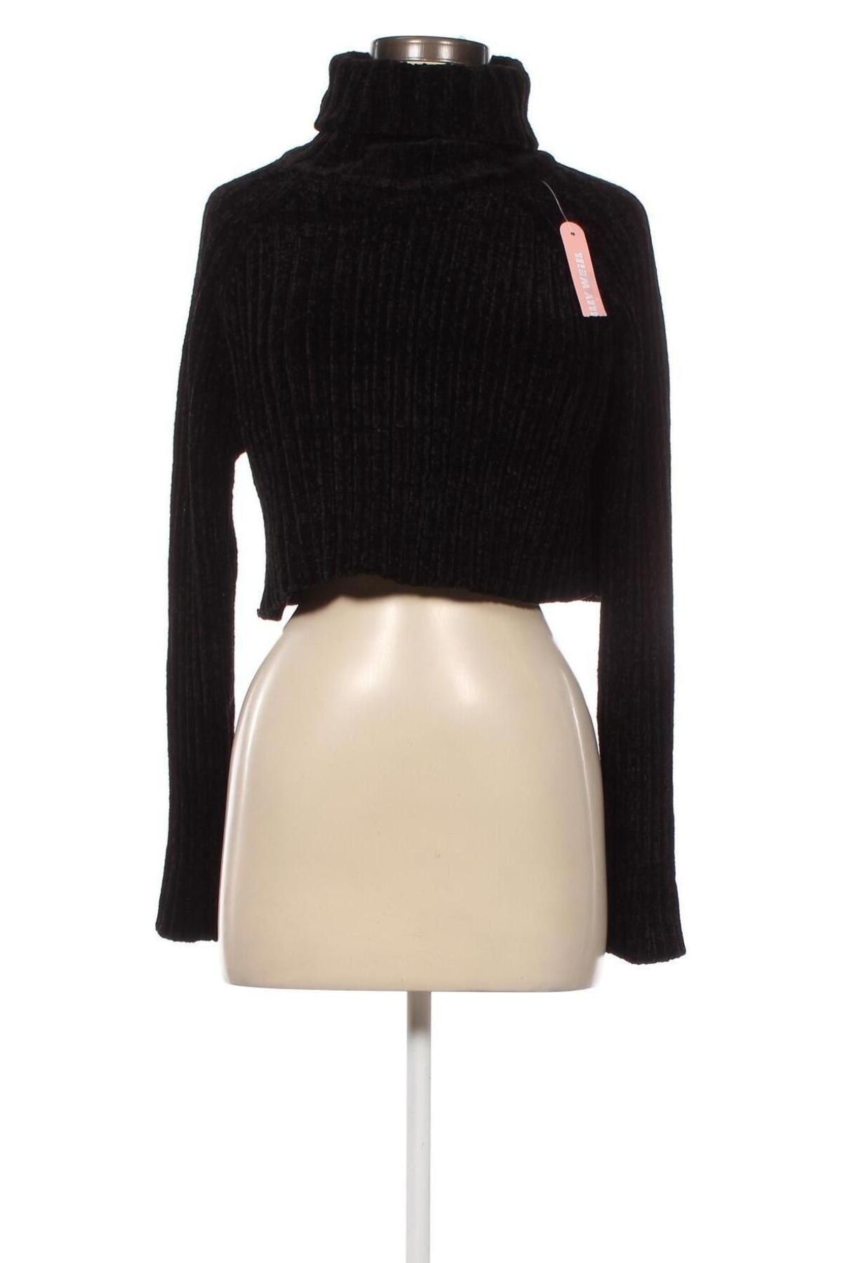 Дамски пуловер Tally Weijl, Размер M, Цвят Черен, Цена 8,74 лв.