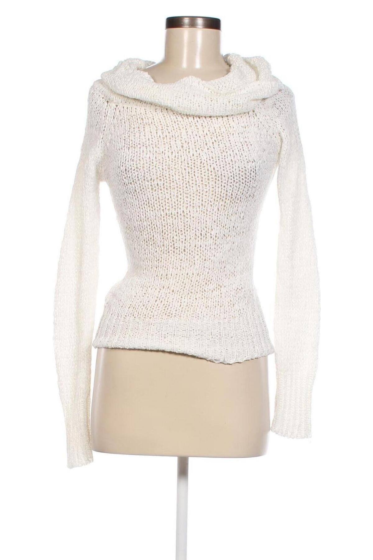 Дамски пуловер Tally Weijl, Размер M, Цвят Бял, Цена 6,38 лв.