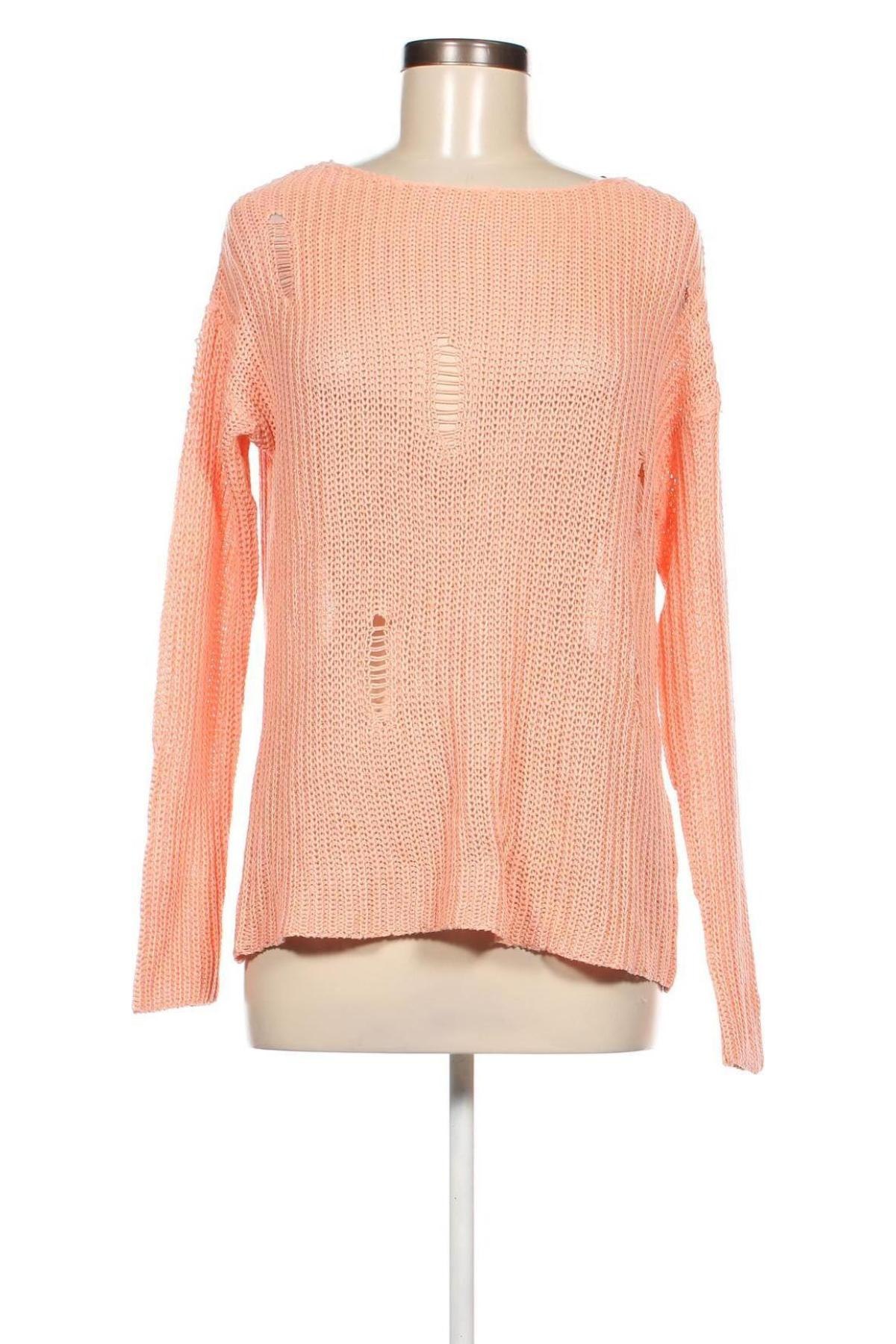 Γυναικείο πουλόβερ Terranova, Μέγεθος L, Χρώμα Πορτοκαλί, Τιμή 5,38 €