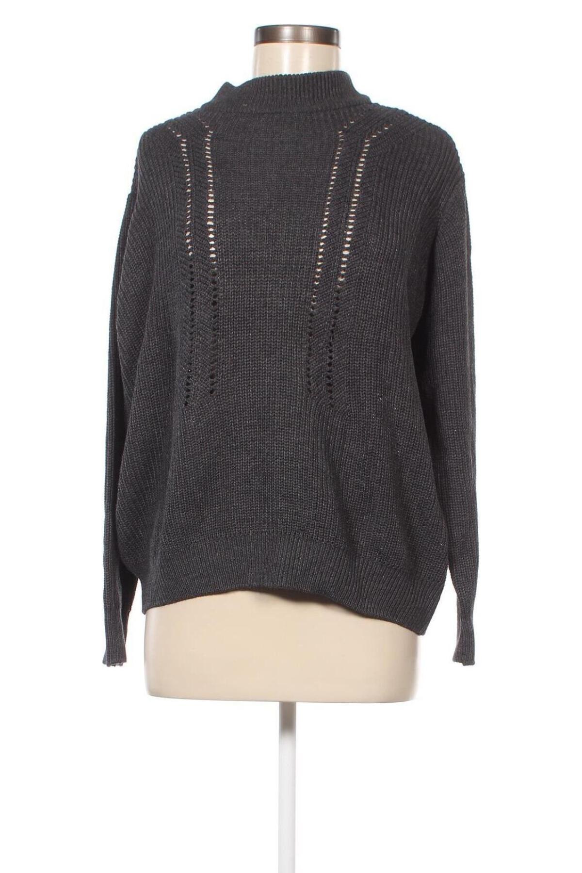 Γυναικείο πουλόβερ VRS Woman, Μέγεθος XL, Χρώμα Γκρί, Τιμή 6,28 €