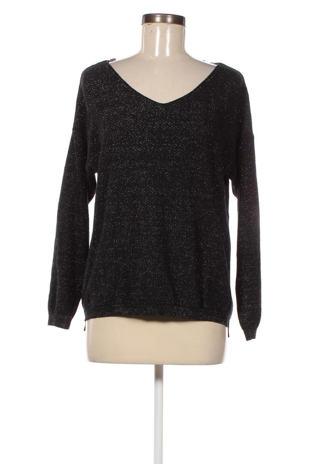 Дамски пуловер Why Not, Размер M, Цвят Черен, Цена 5,12 лв.