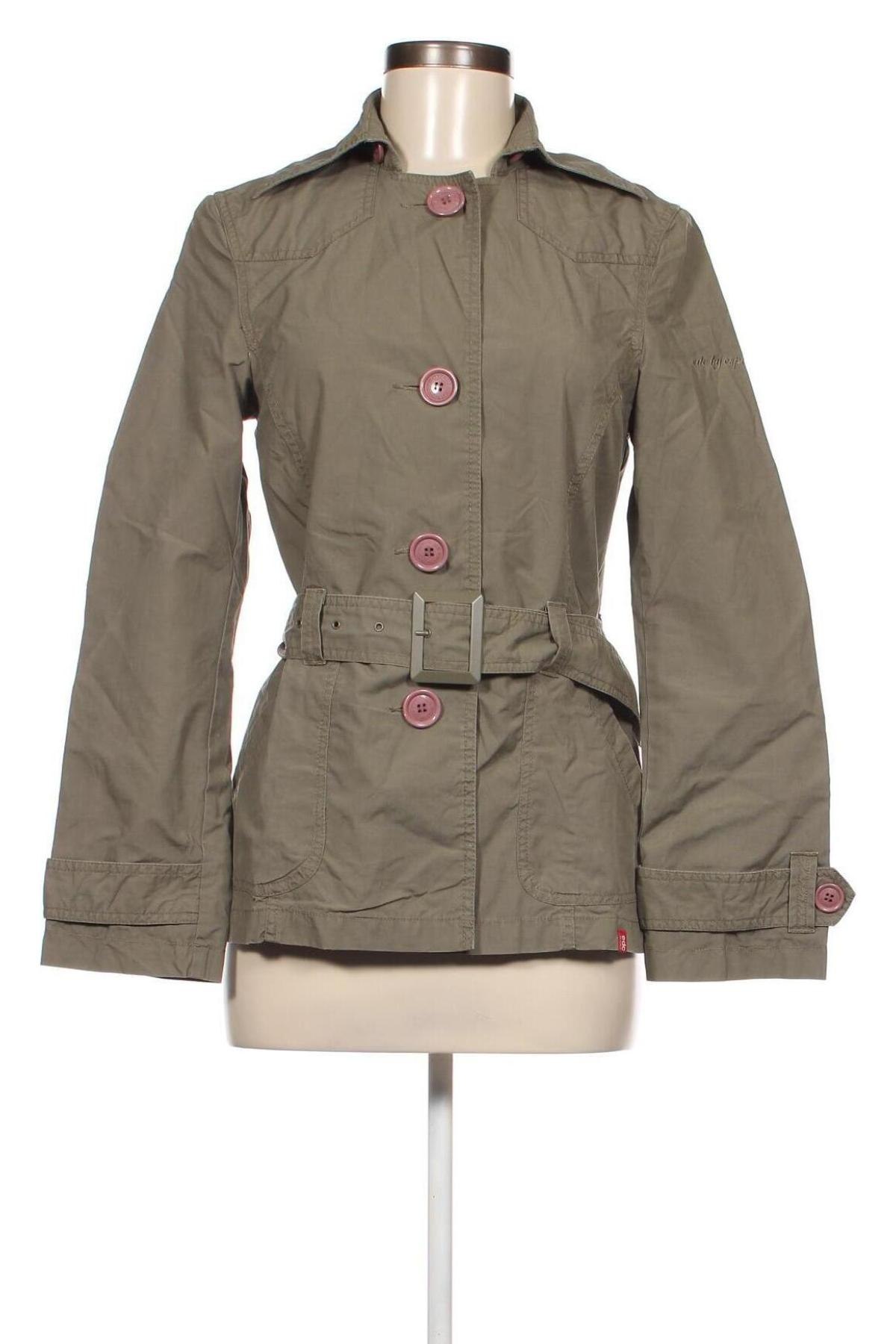 Damen Trenchcoat Edc By Esprit, Größe XS, Farbe Grau, Preis 3,13 €