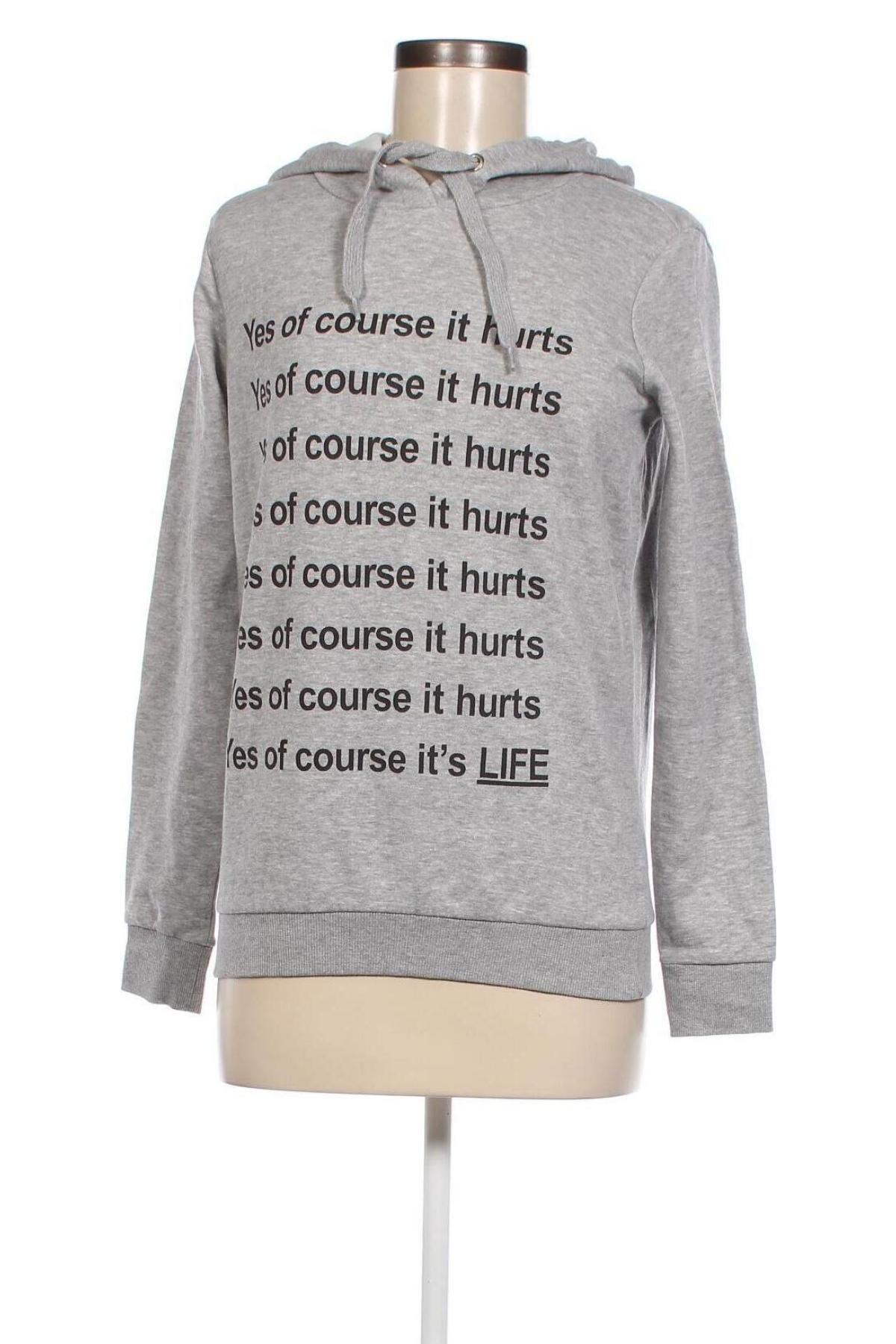 Damen Sweatshirt Tally Weijl, Größe S, Farbe Grau, Preis € 2,83
