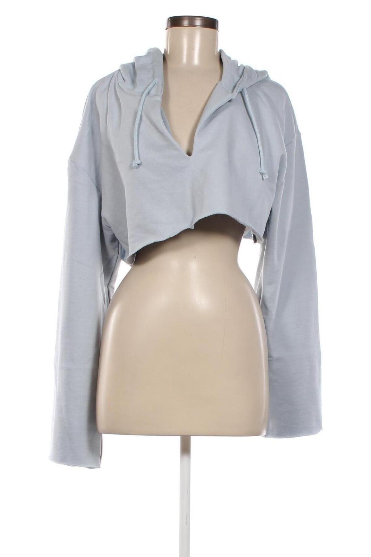 Γυναικείο φούτερ Weekday, Μέγεθος L, Χρώμα Μπλέ, Τιμή 5,52 €