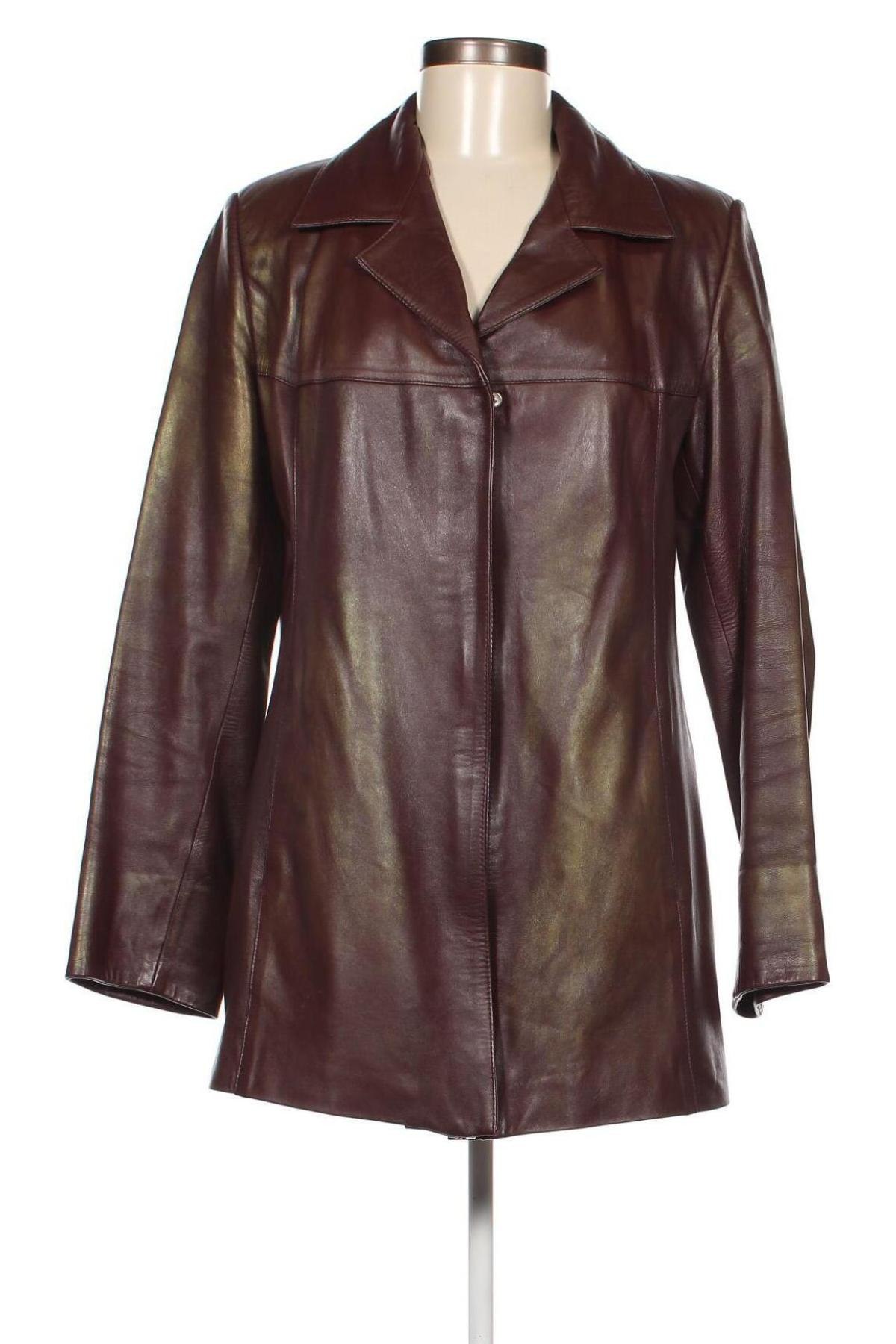 Dámska kožená bunda , Veľkosť XL, Farba Červená, Cena  36,83 €