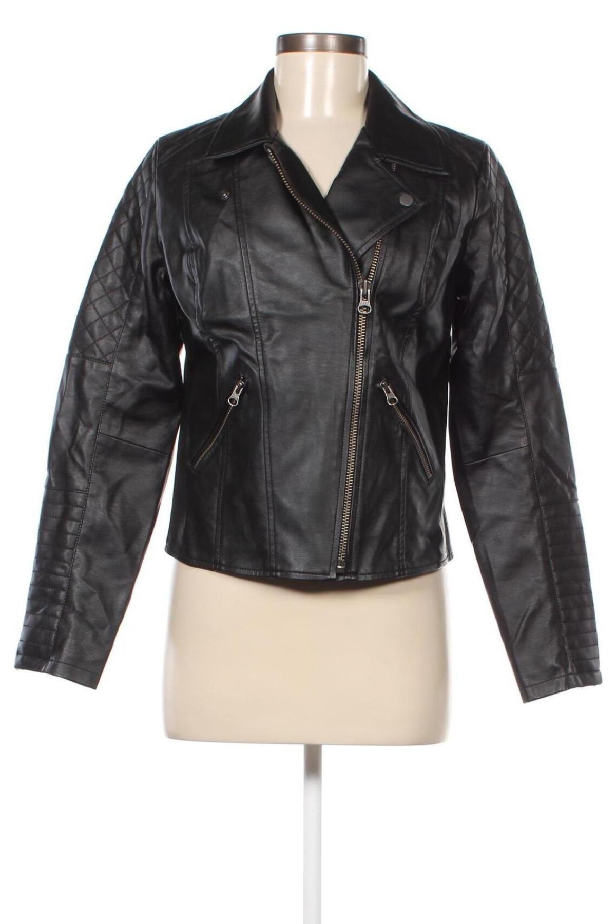 Dámska kožená bunda  Lascana, Veľkosť S, Farba Čierna, Cena  40,72 €