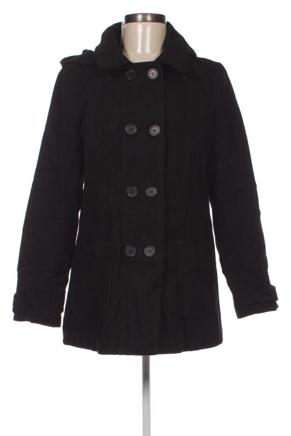 Palton de femei Atmosphere, Mărime M, Culoare Negru, Preț 21,12 Lei