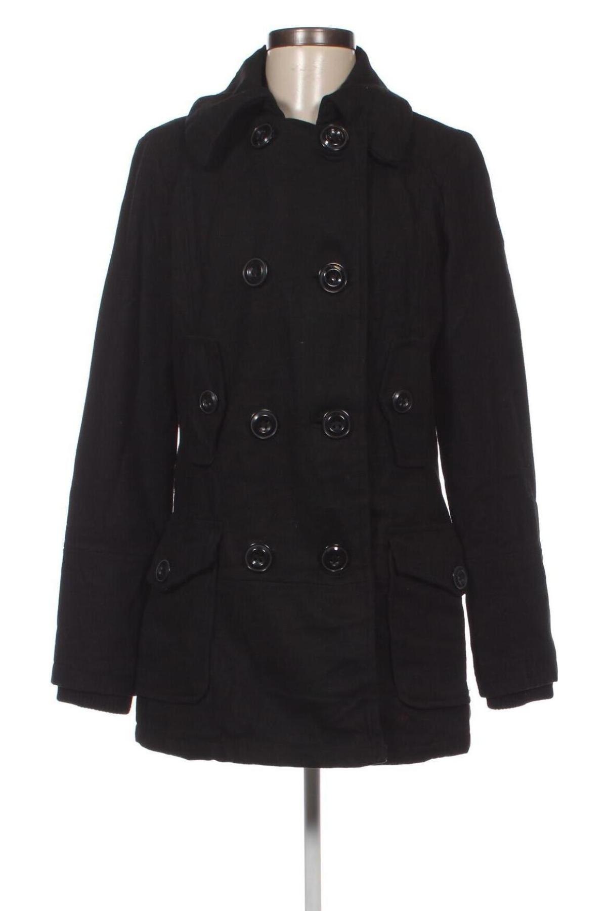 Дамско палто Colours Of The World, Размер M, Цвят Черен, Цена 37,45 лв.