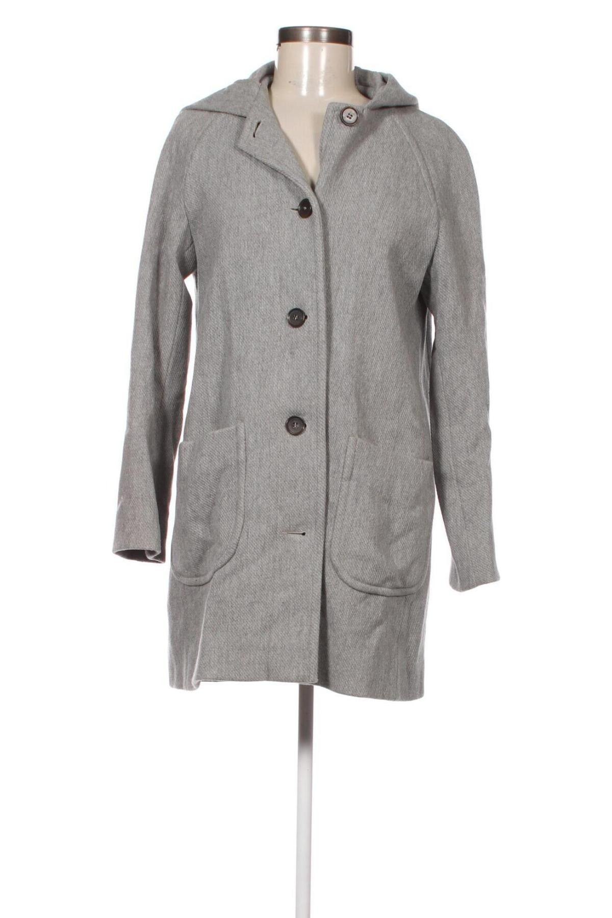 Γυναικείο παλτό Comptoir Des Cotonniers, Μέγεθος S, Χρώμα Γκρί, Τιμή 30,25 €