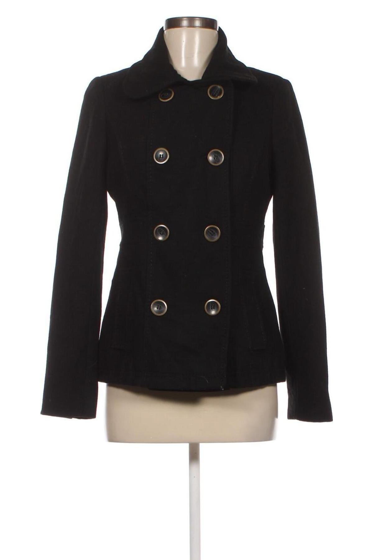 Γυναικείο παλτό Etam, Μέγεθος S, Χρώμα Μαύρο, Τιμή 29,69 €